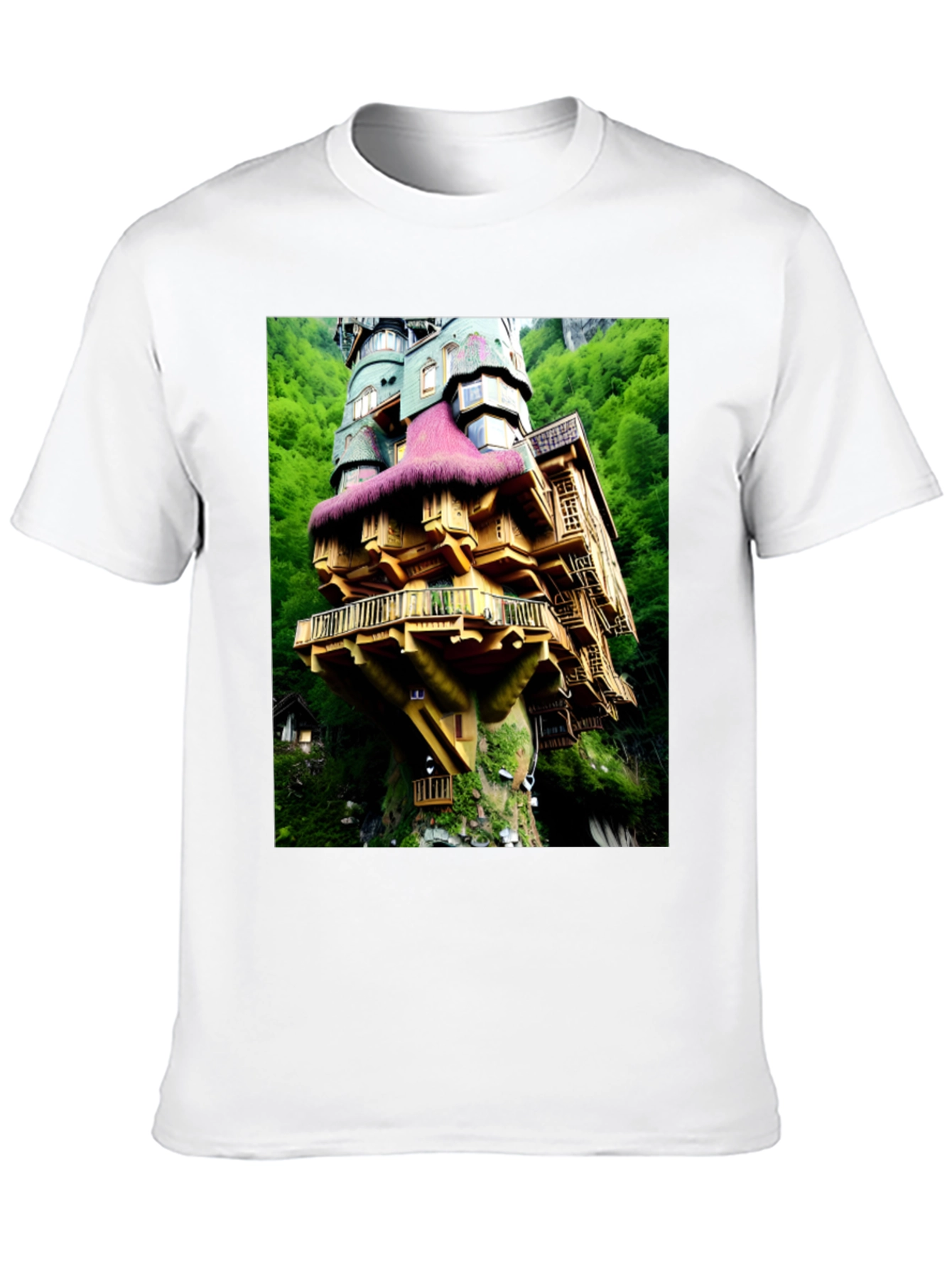 Unique House Tee - Natures Abode