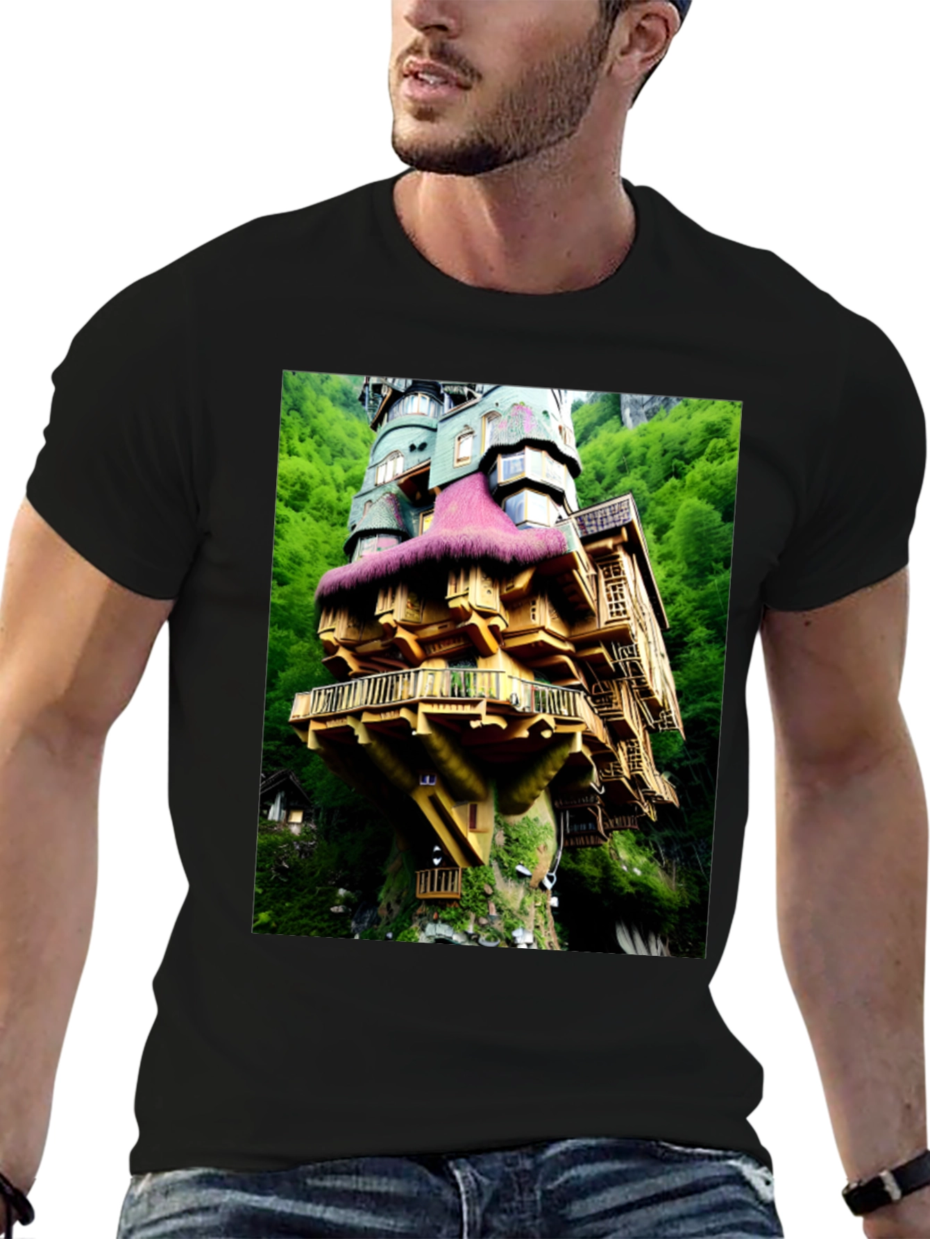 Unique House Tee - Natures Abode