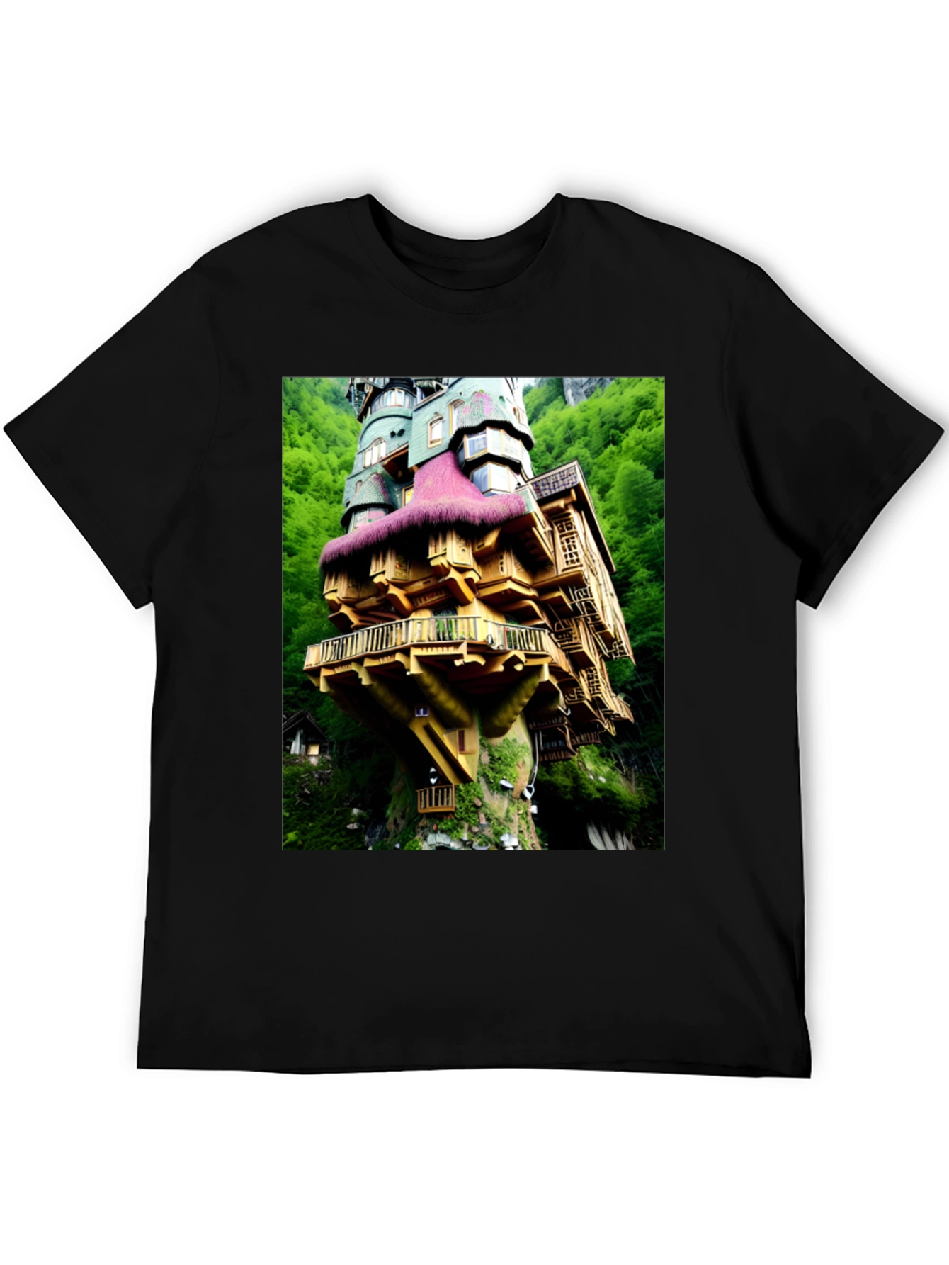 Unique House Tee - Natures Abode