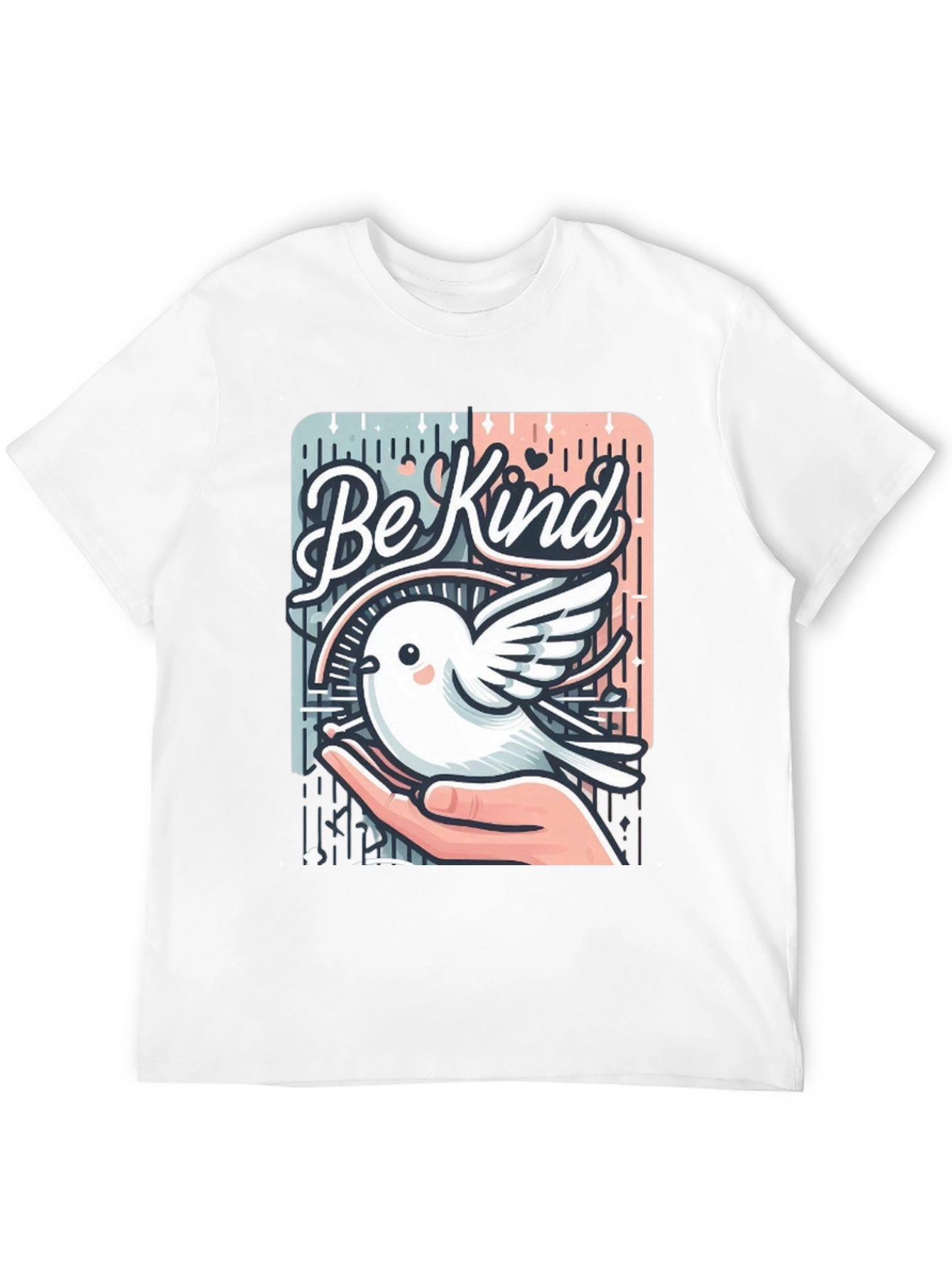 Be Kind Bird Graphic T-Shirt