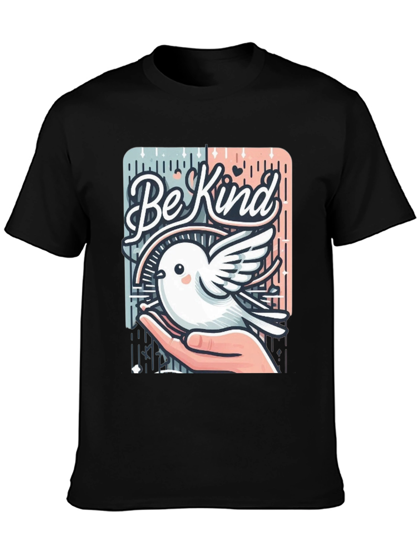 Be Kind Bird Graphic T-Shirt