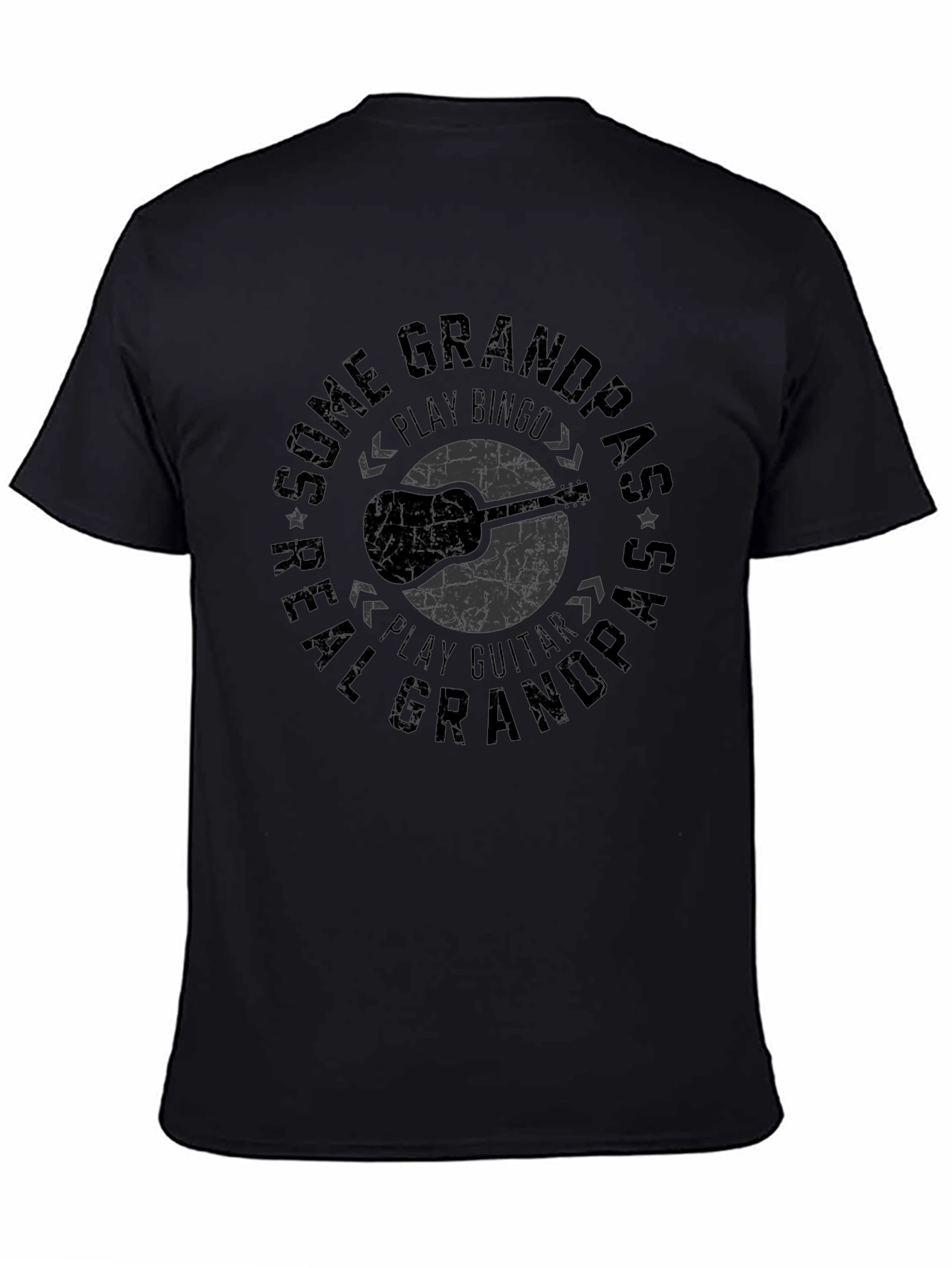 Real Grandpas Play Guitar T-Shirt