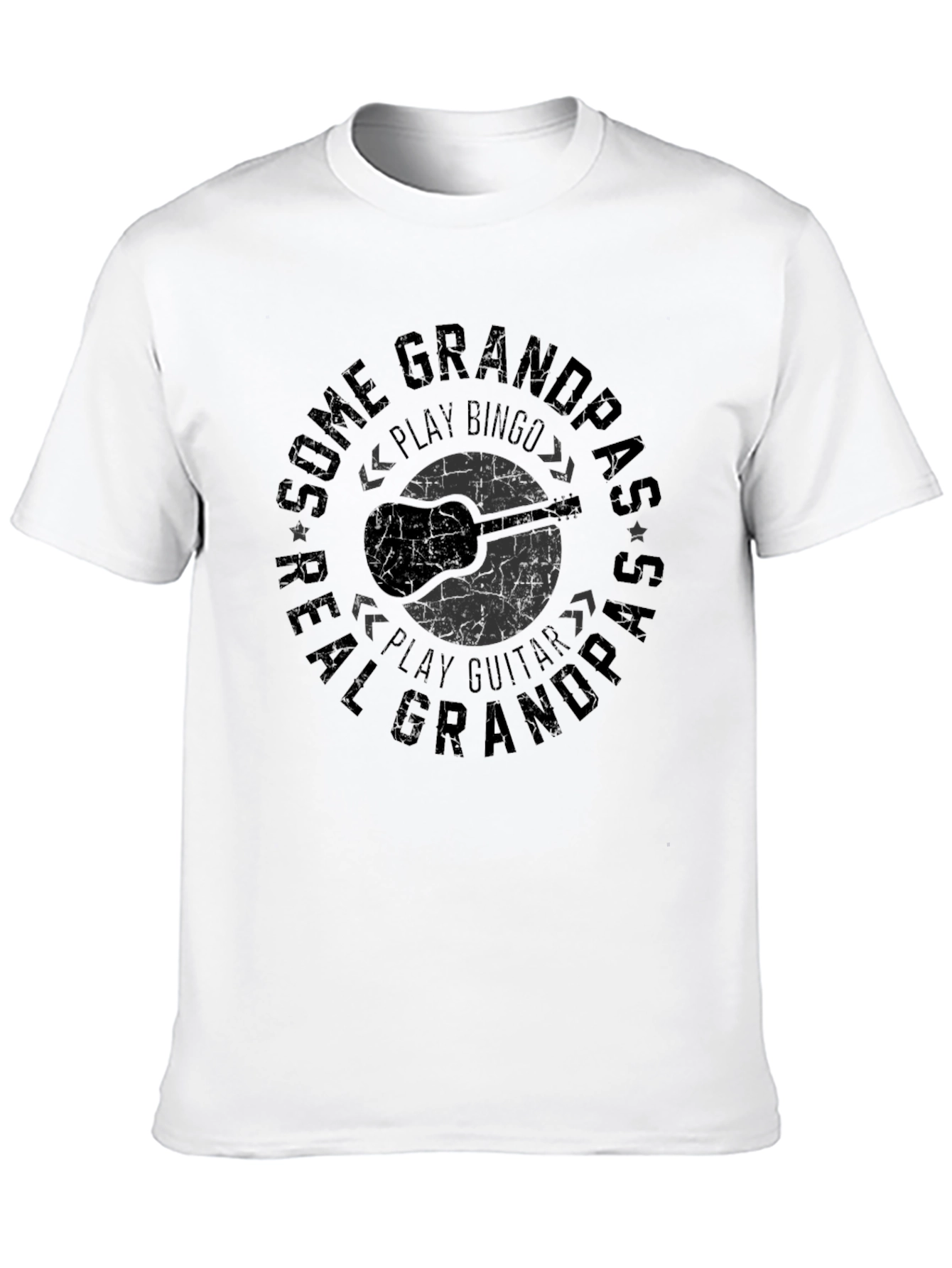 Real Grandpas Play Guitar T-Shirt