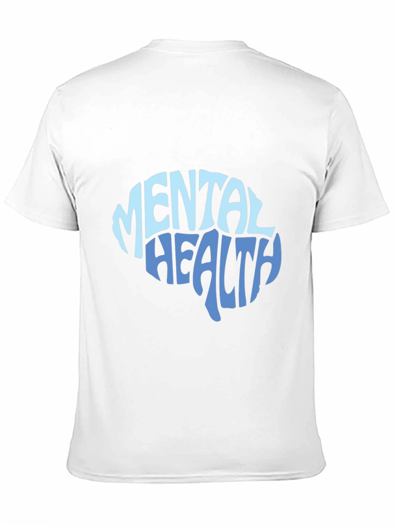 Mental Health Brain Graphic T-Shirt