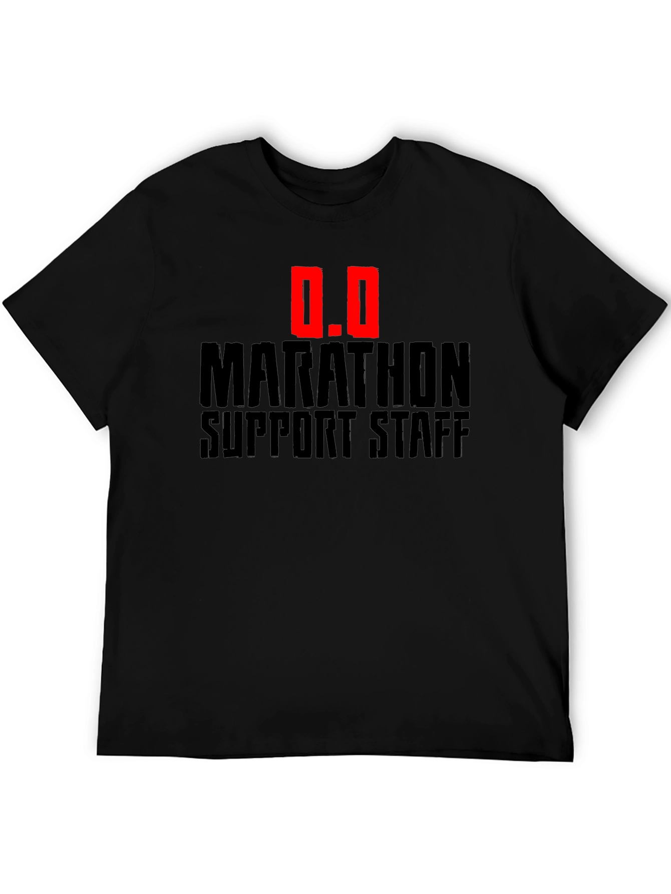 Marathon Support Staff T-Shirt - Black