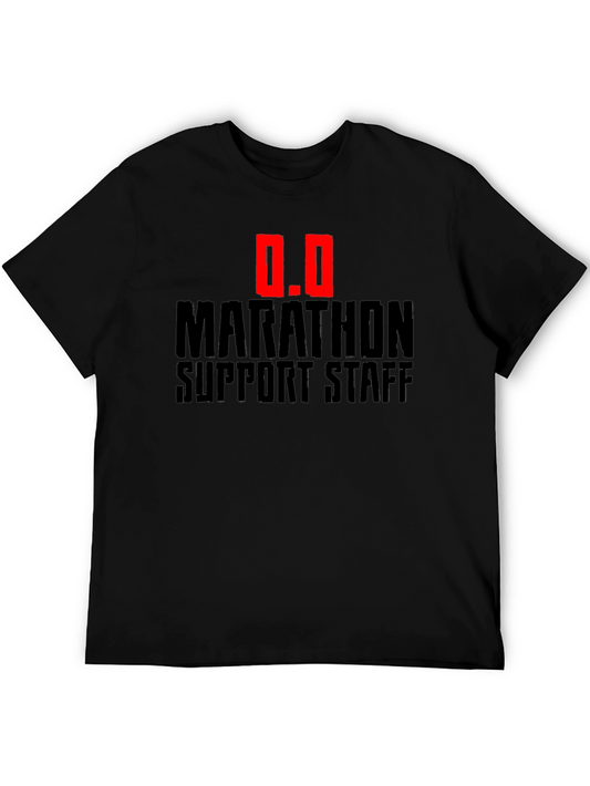 Marathon Support Staff T-Shirt - Black