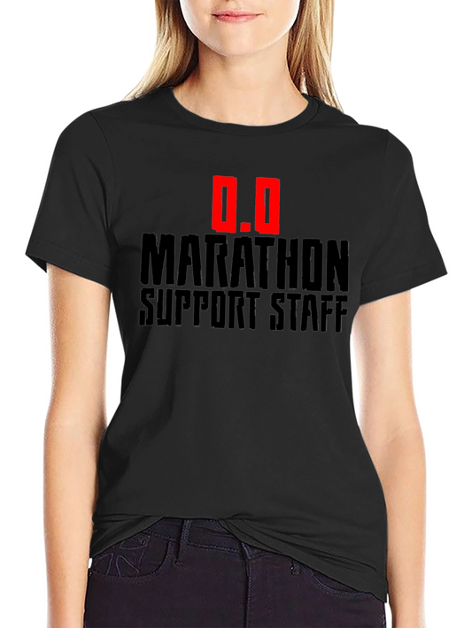 Marathon Support Staff T-Shirt - Black