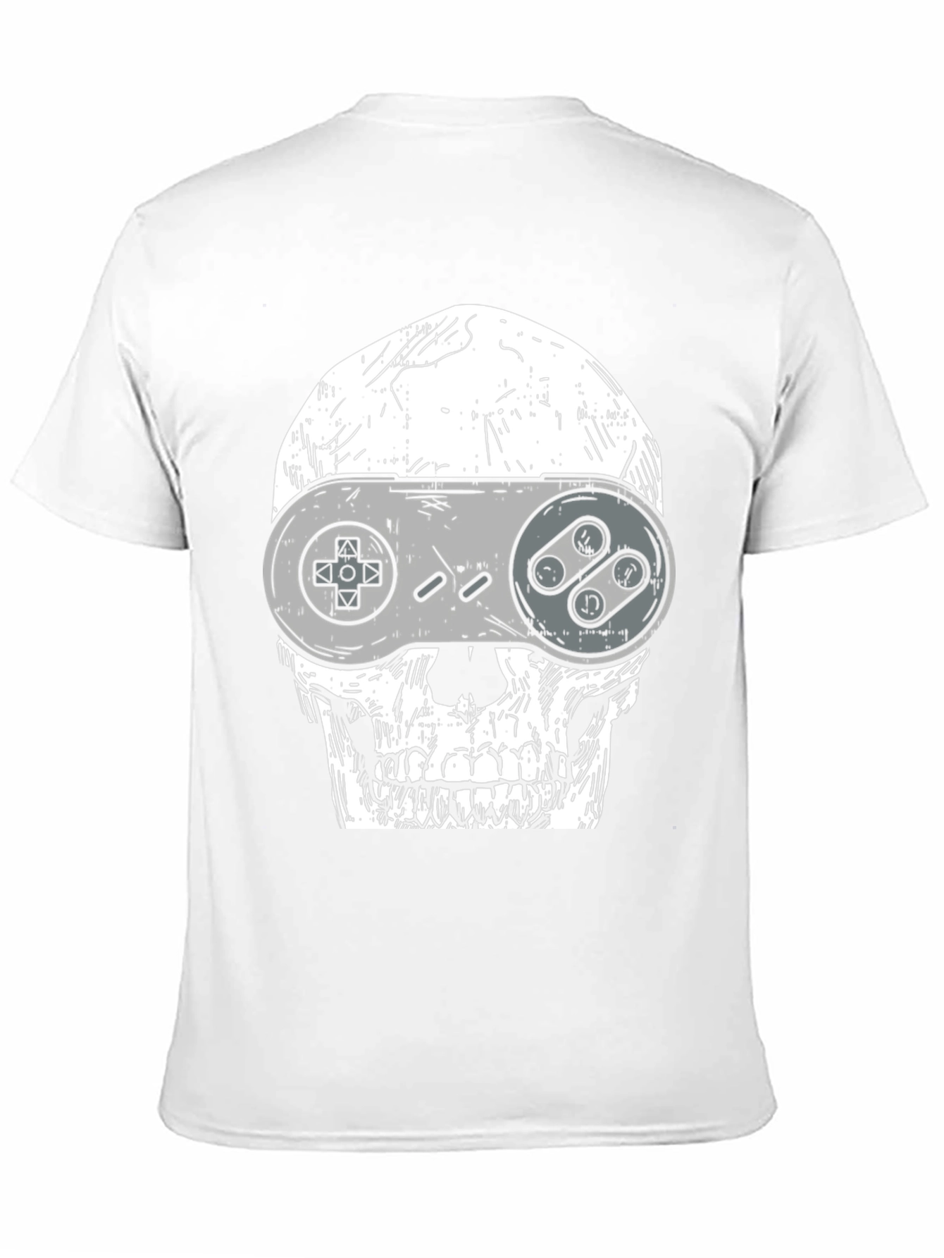 Gamer Skull T-Shirt - Unique Graphic Tee