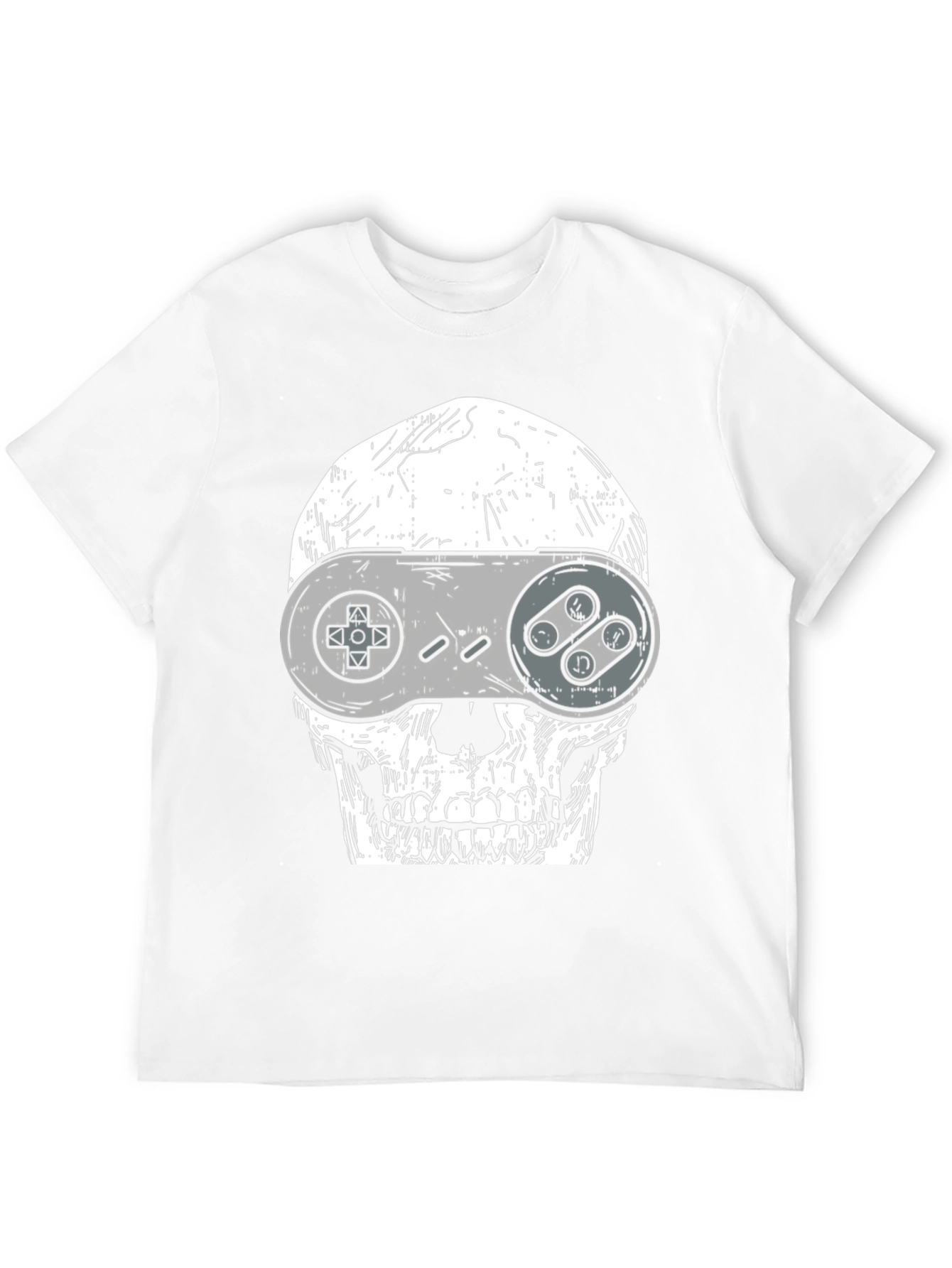 Gamer Skull T-Shirt - Unique Graphic Tee