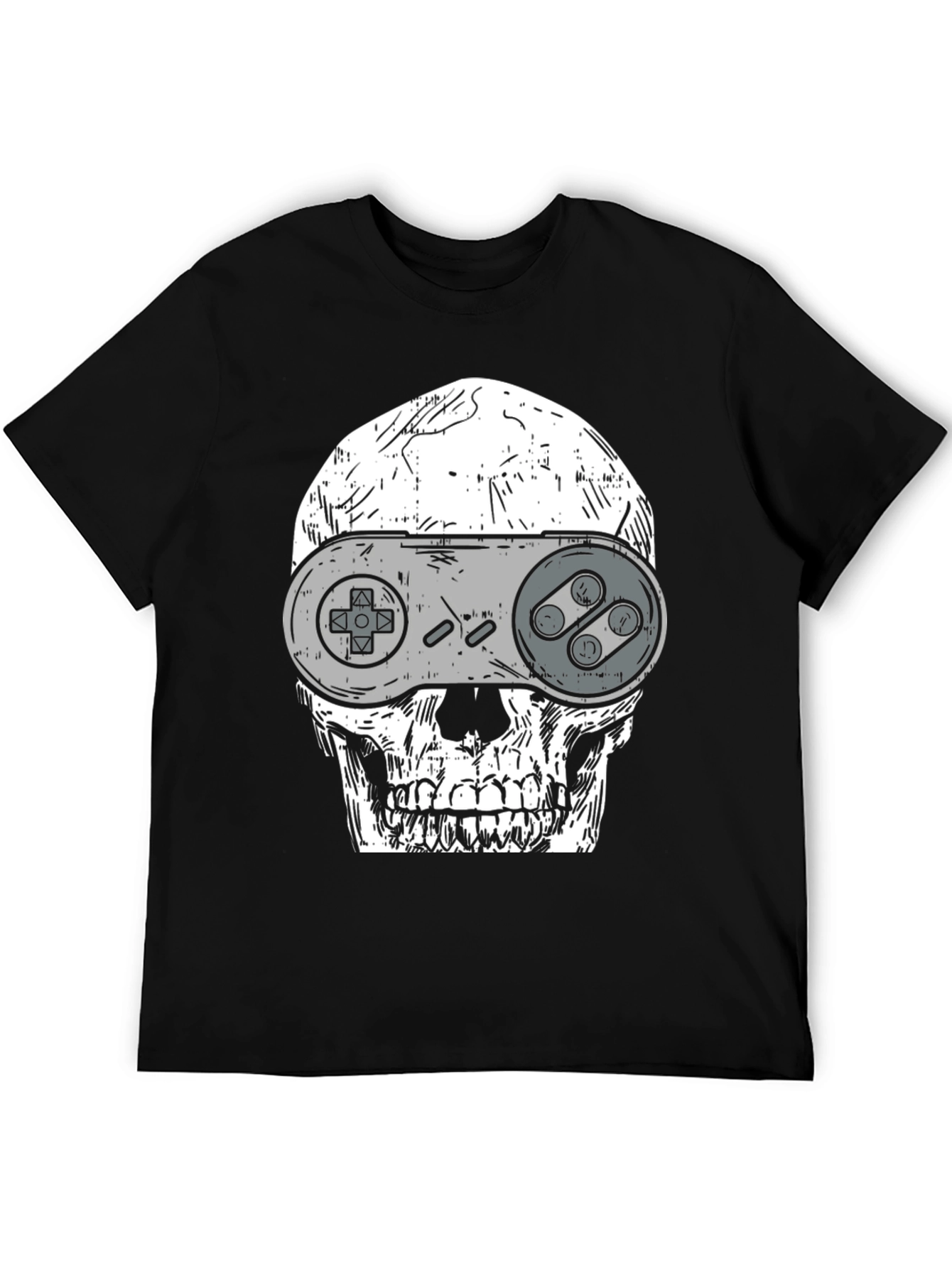 Gamer Skull T-Shirt - Unique Graphic Tee