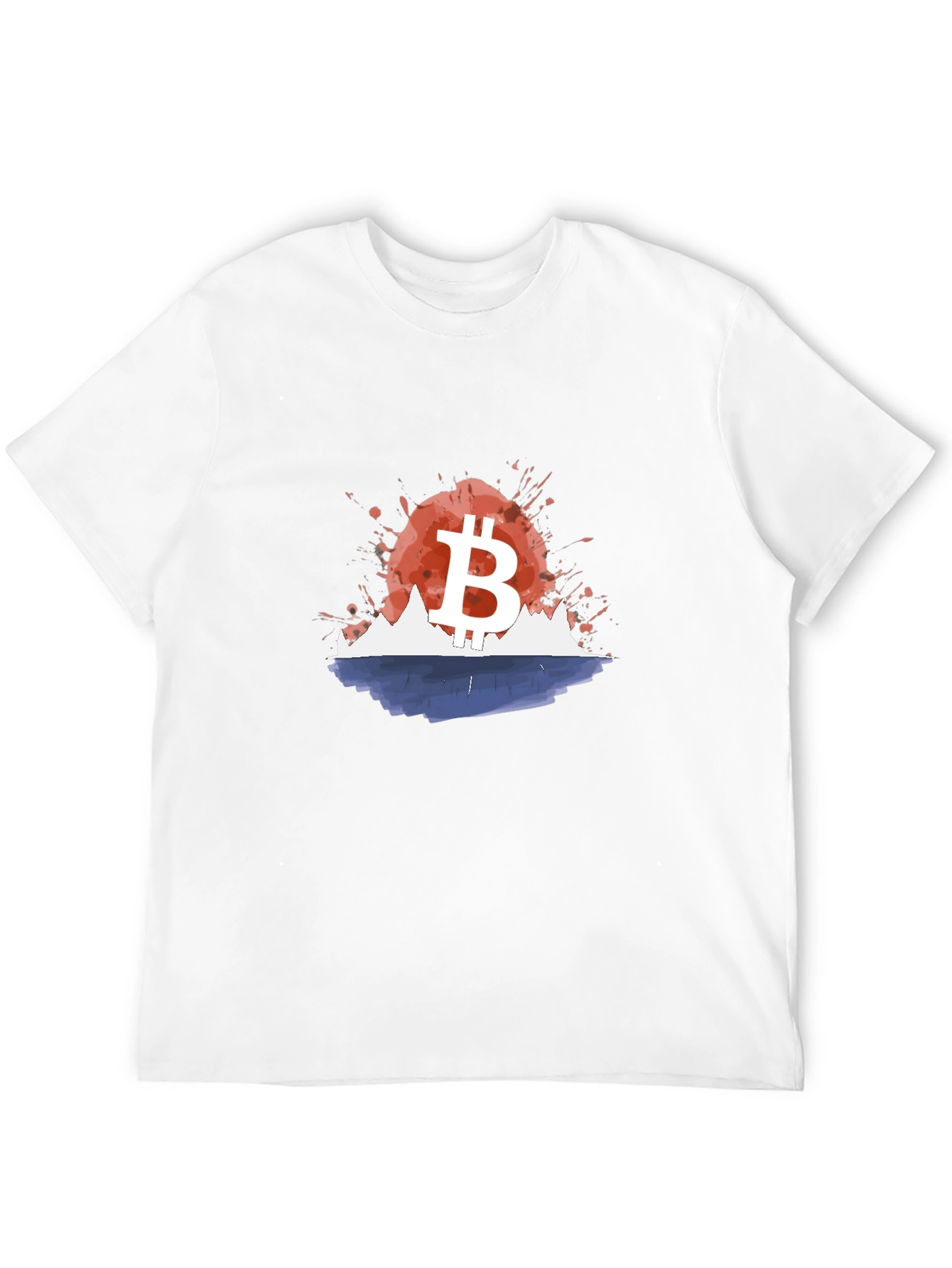 Bitcoin Sunset T-Shirt - Crypto Currency Tee