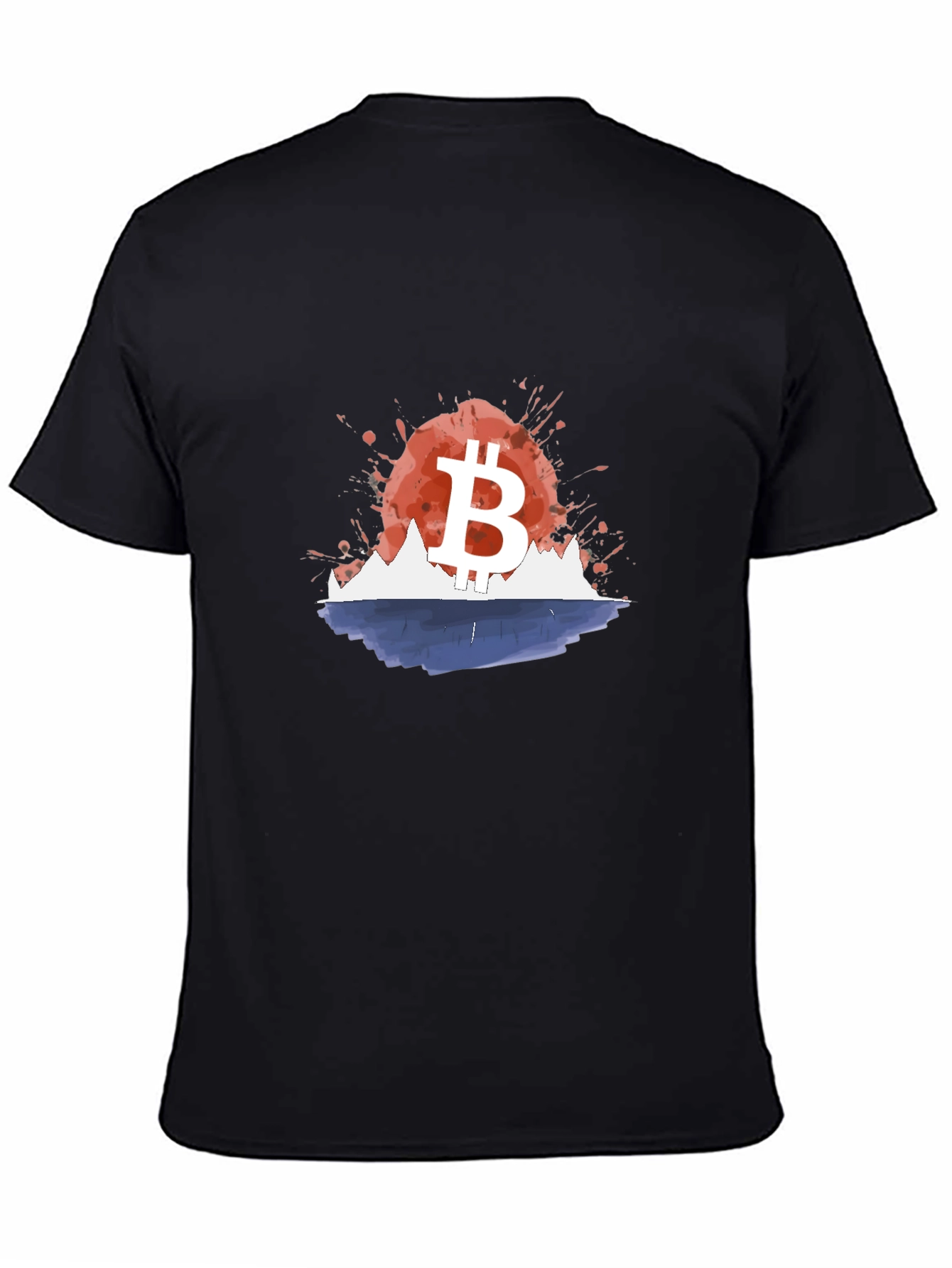 Bitcoin Sunset T-Shirt - Crypto Currency Tee