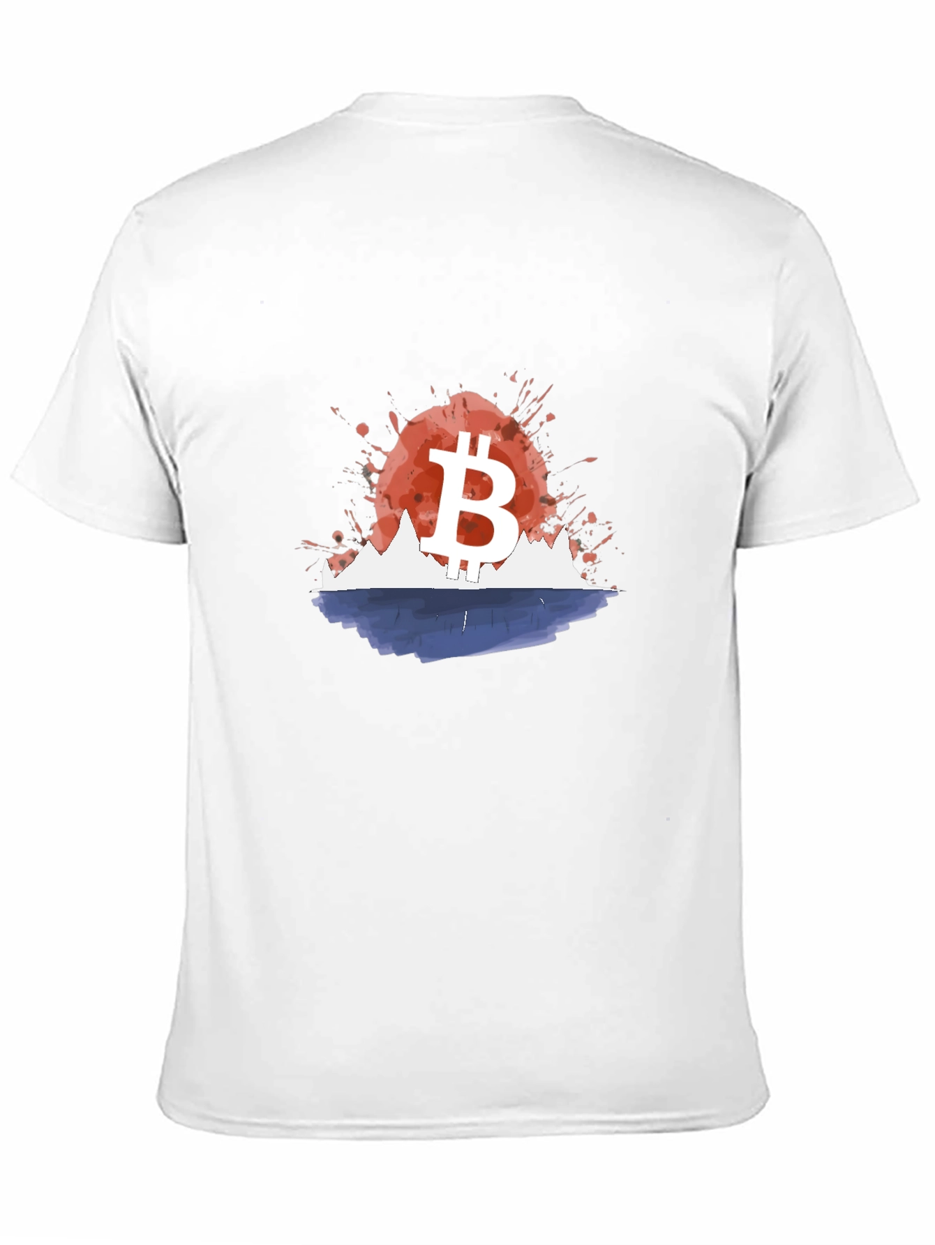 Bitcoin Sunset T-Shirt - Crypto Currency Tee