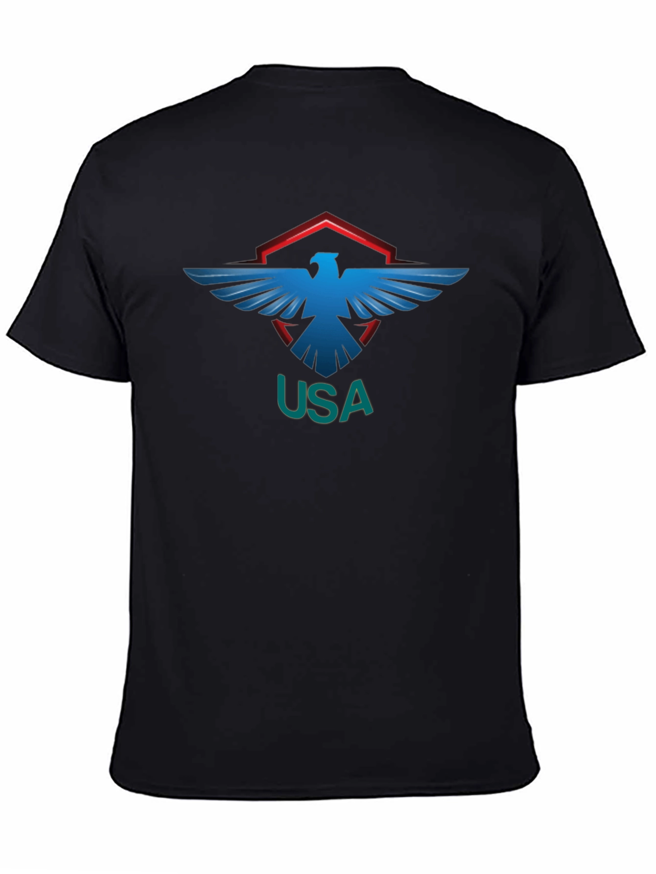 Patriotic Eagle USA Graphic Tee