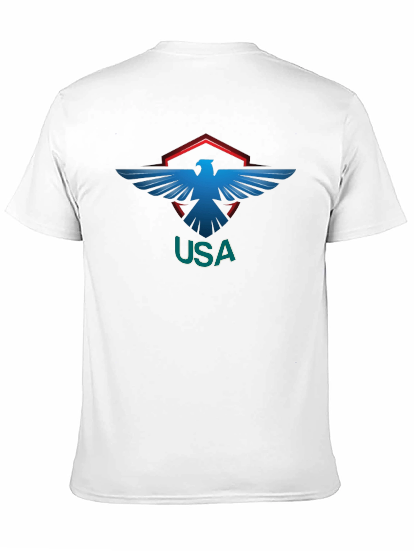 Patriotic Eagle USA Graphic Tee