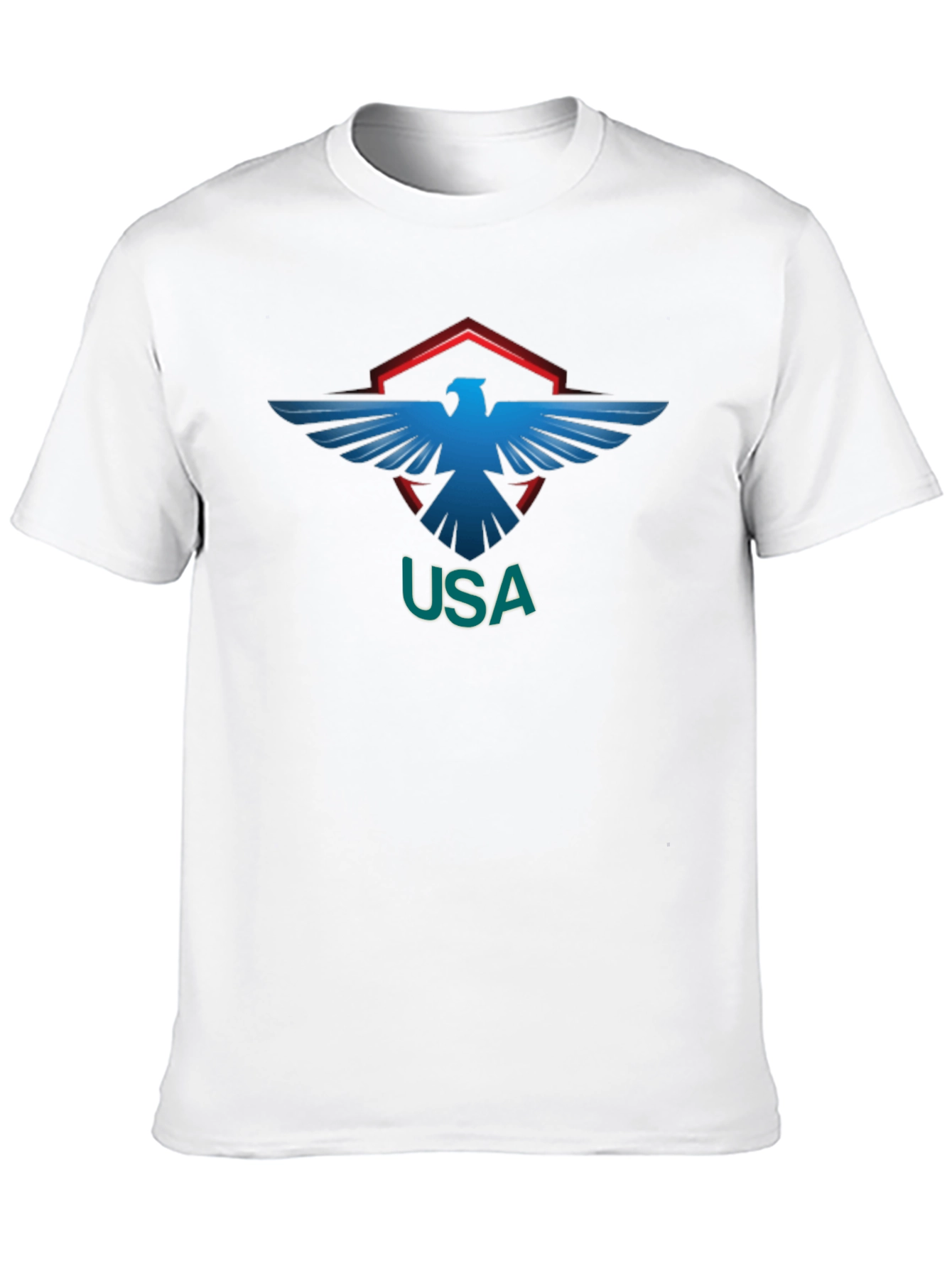Patriotic Eagle USA Graphic Tee