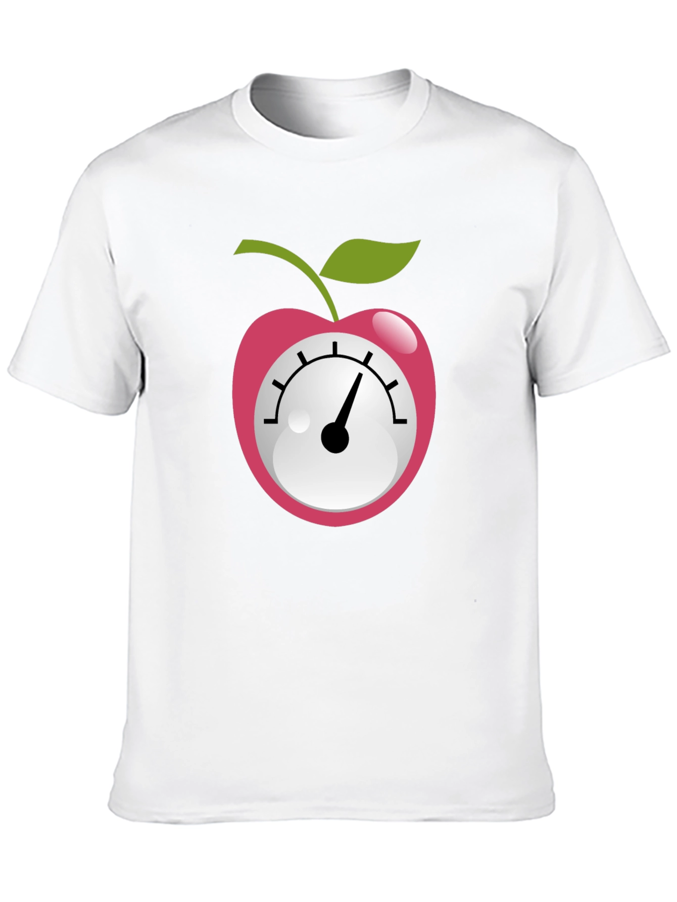 Novelty Apple Speedometer T-Shirt