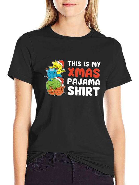 Xmas Pajama Shirt - Holiday Tee
