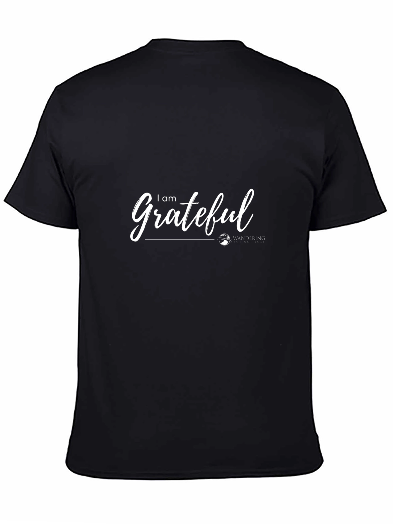 Grateful Graphic Tee - Casual Black T-Shirt