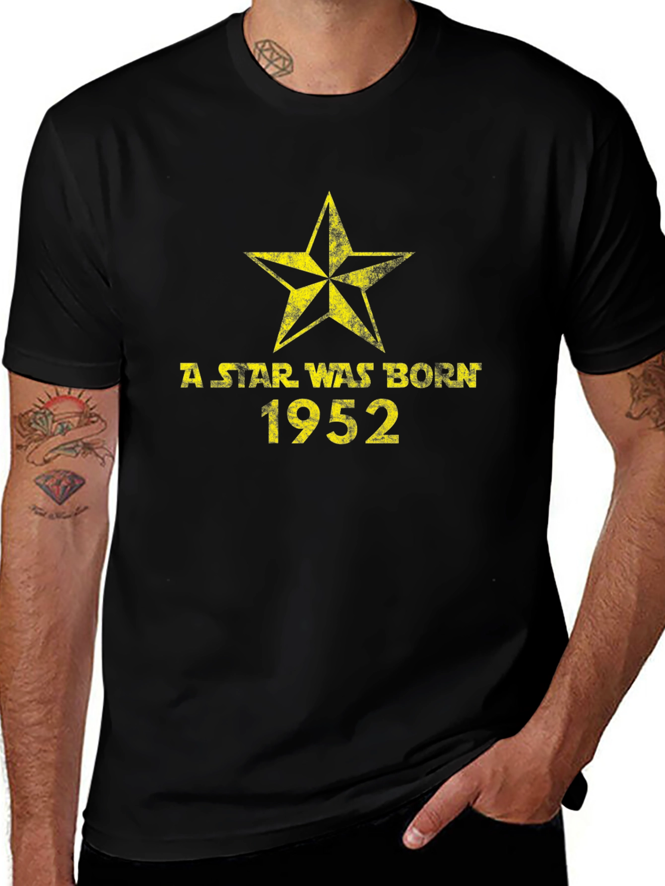 A Star Was Born 1952 Black Tee