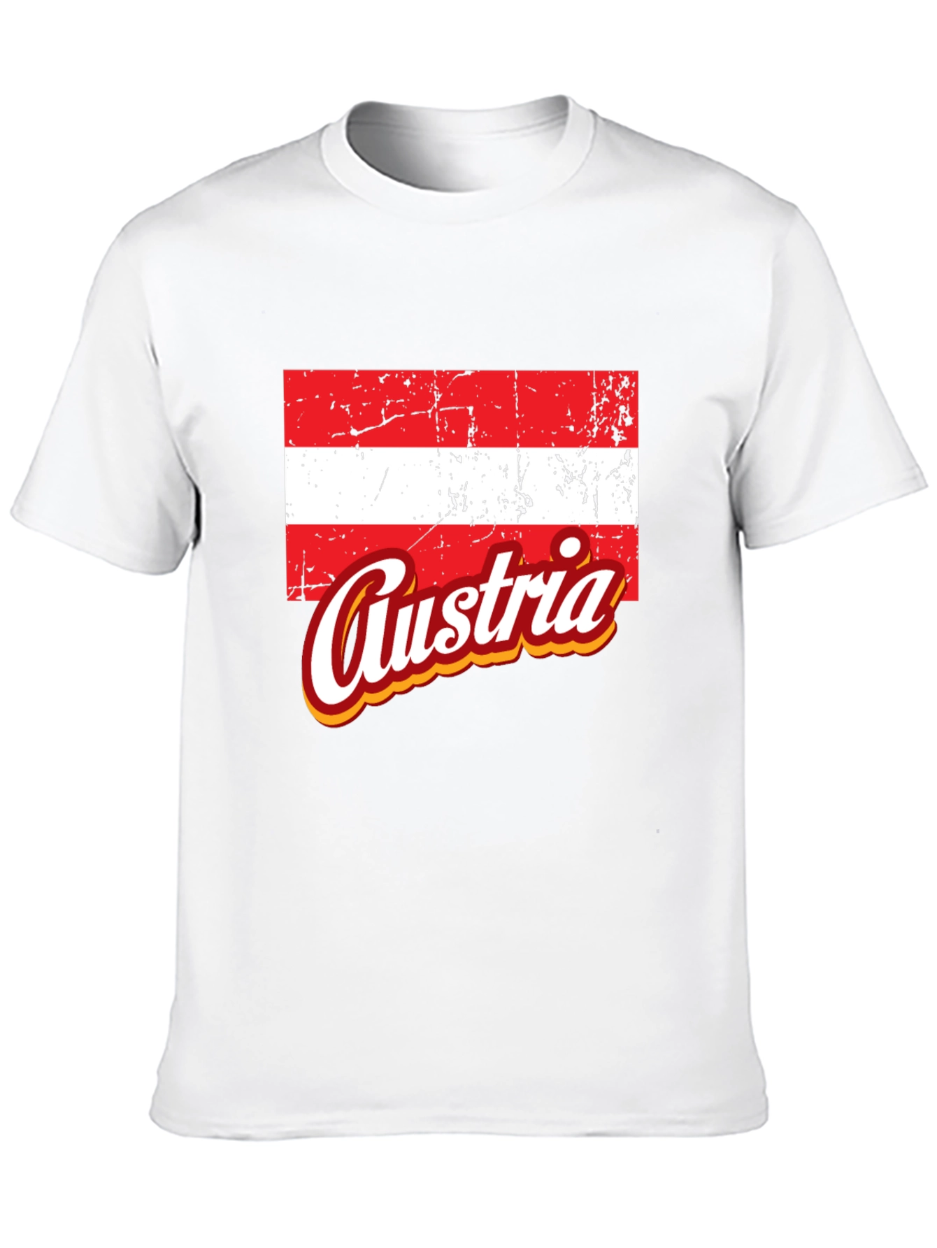 Austria Flag Graphic T-Shirt
