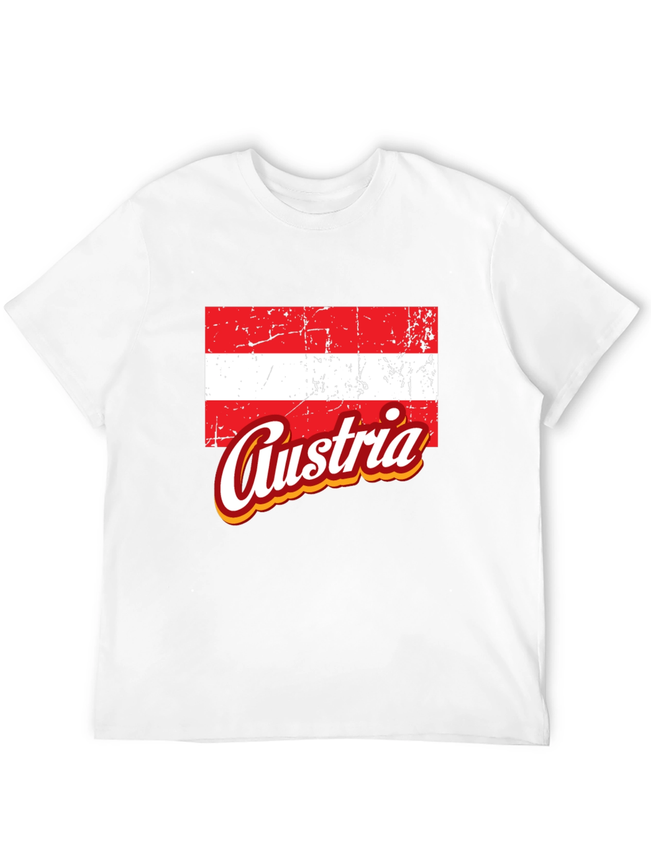 Austria Flag Graphic T-Shirt