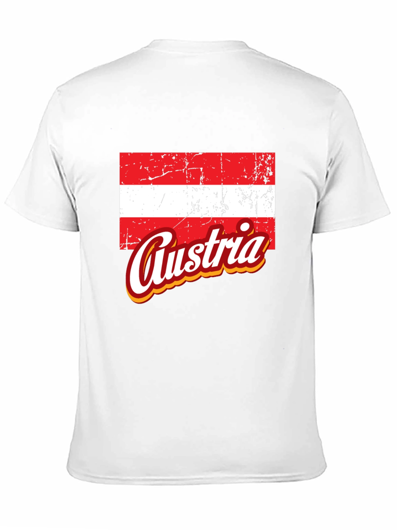 Austria Flag Graphic T-Shirt