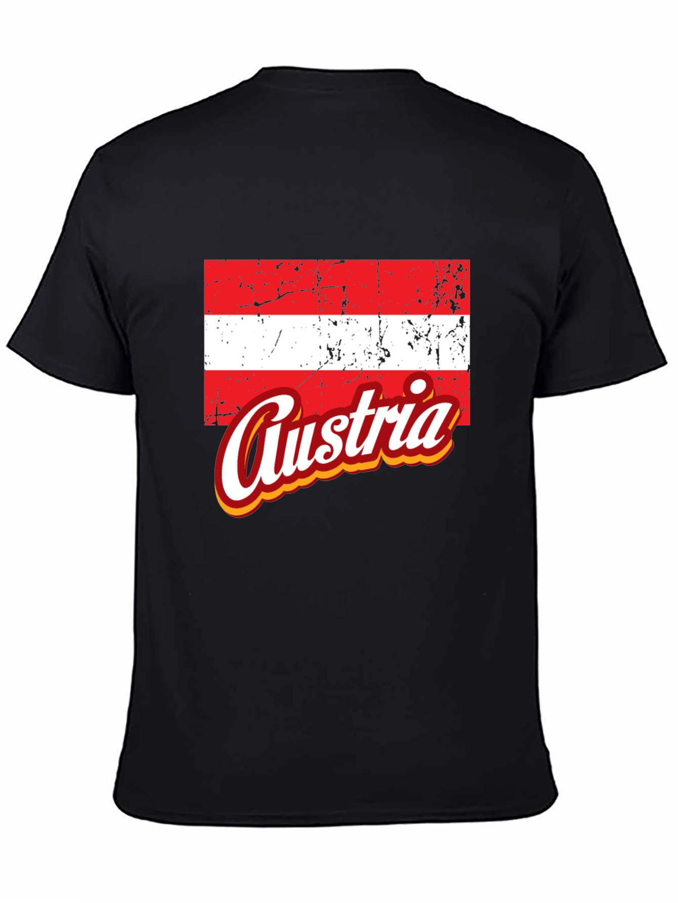 Austria Flag Graphic T-Shirt