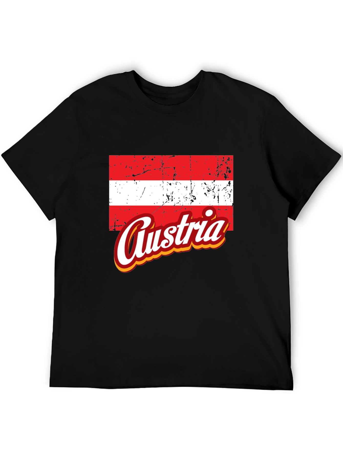 Austria Flag Graphic T-Shirt