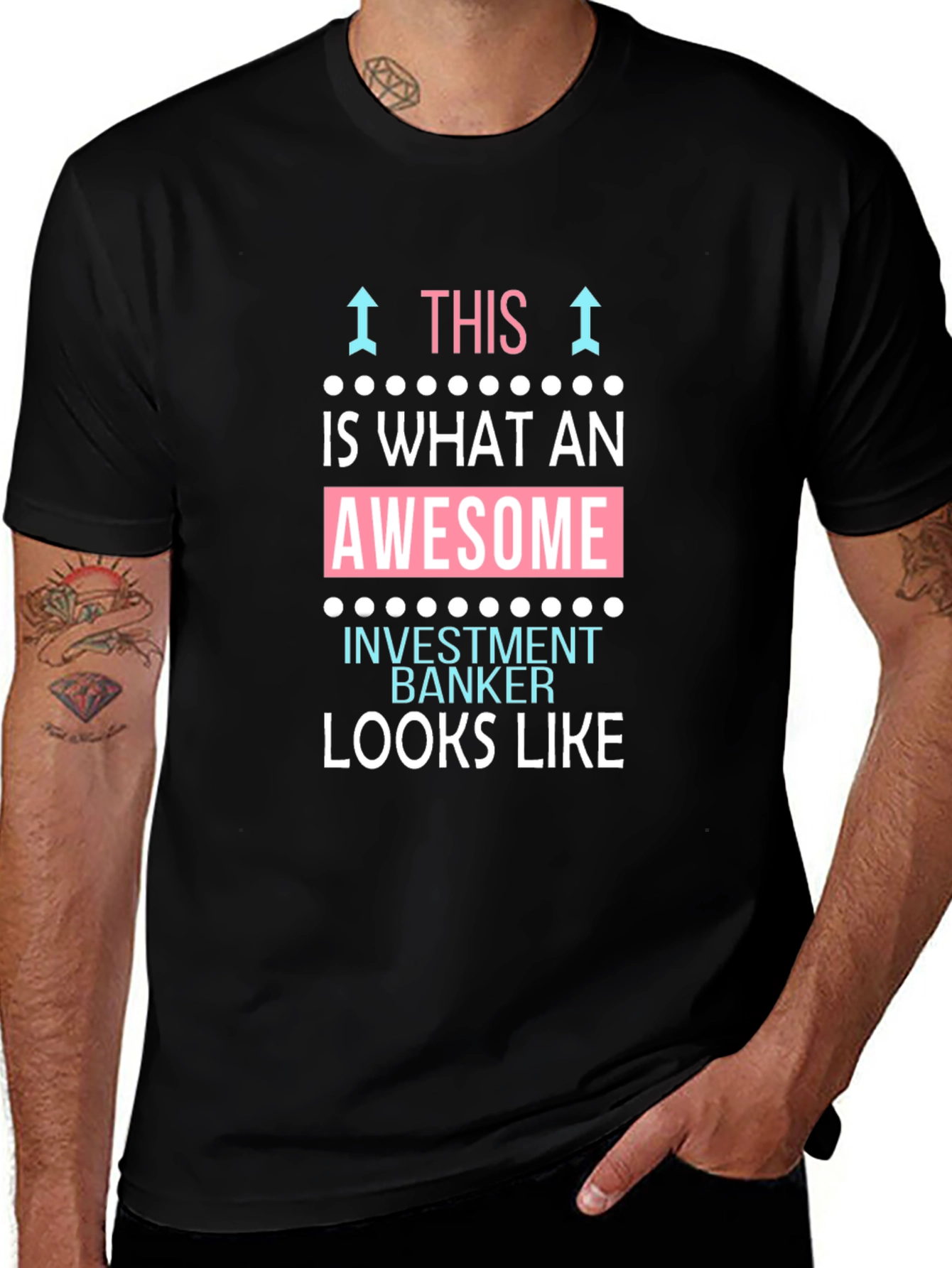Awesome Investment Banker Black T-Shirt