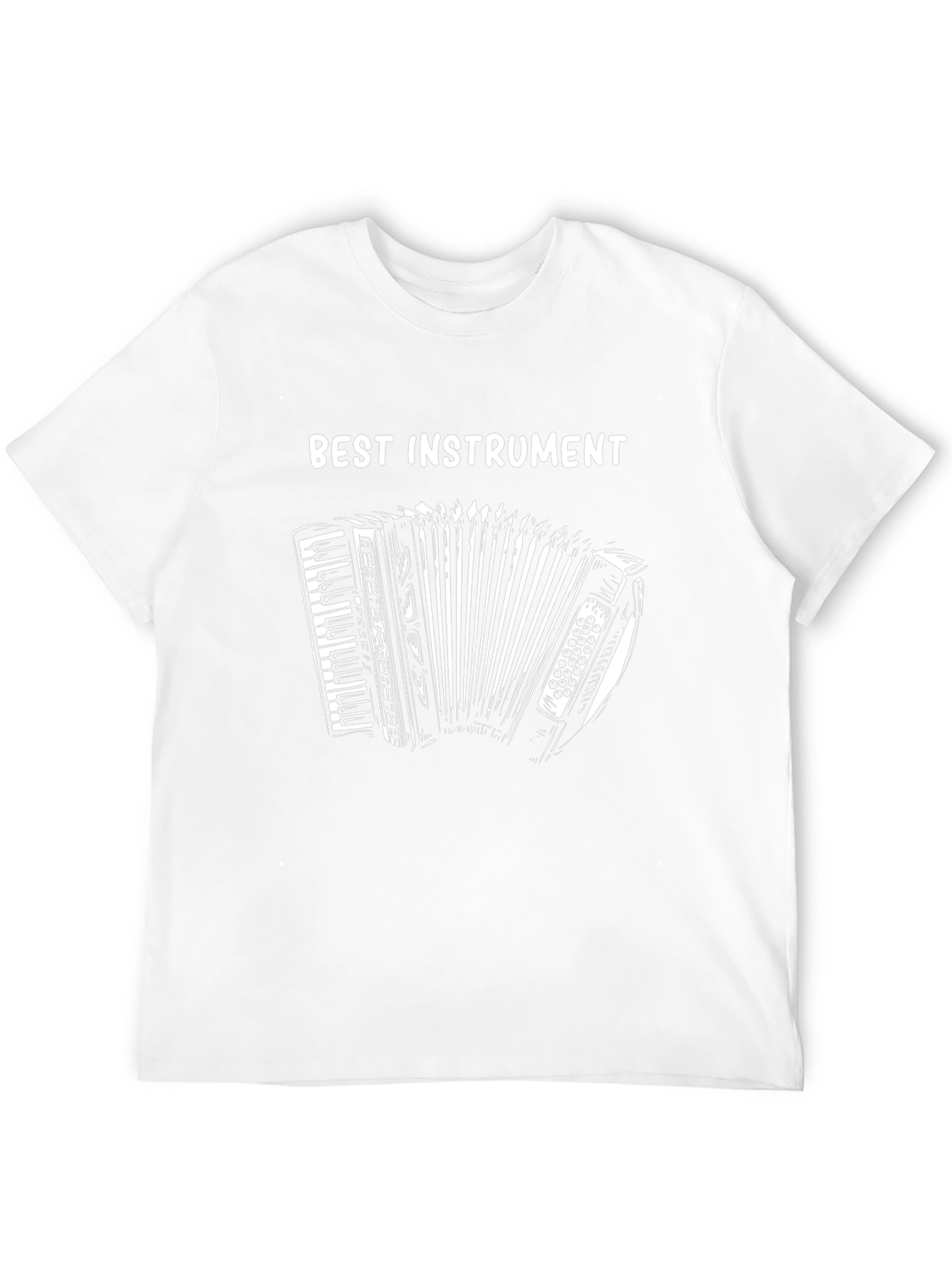 Best Instrument Accordion Graphic T-Shirt