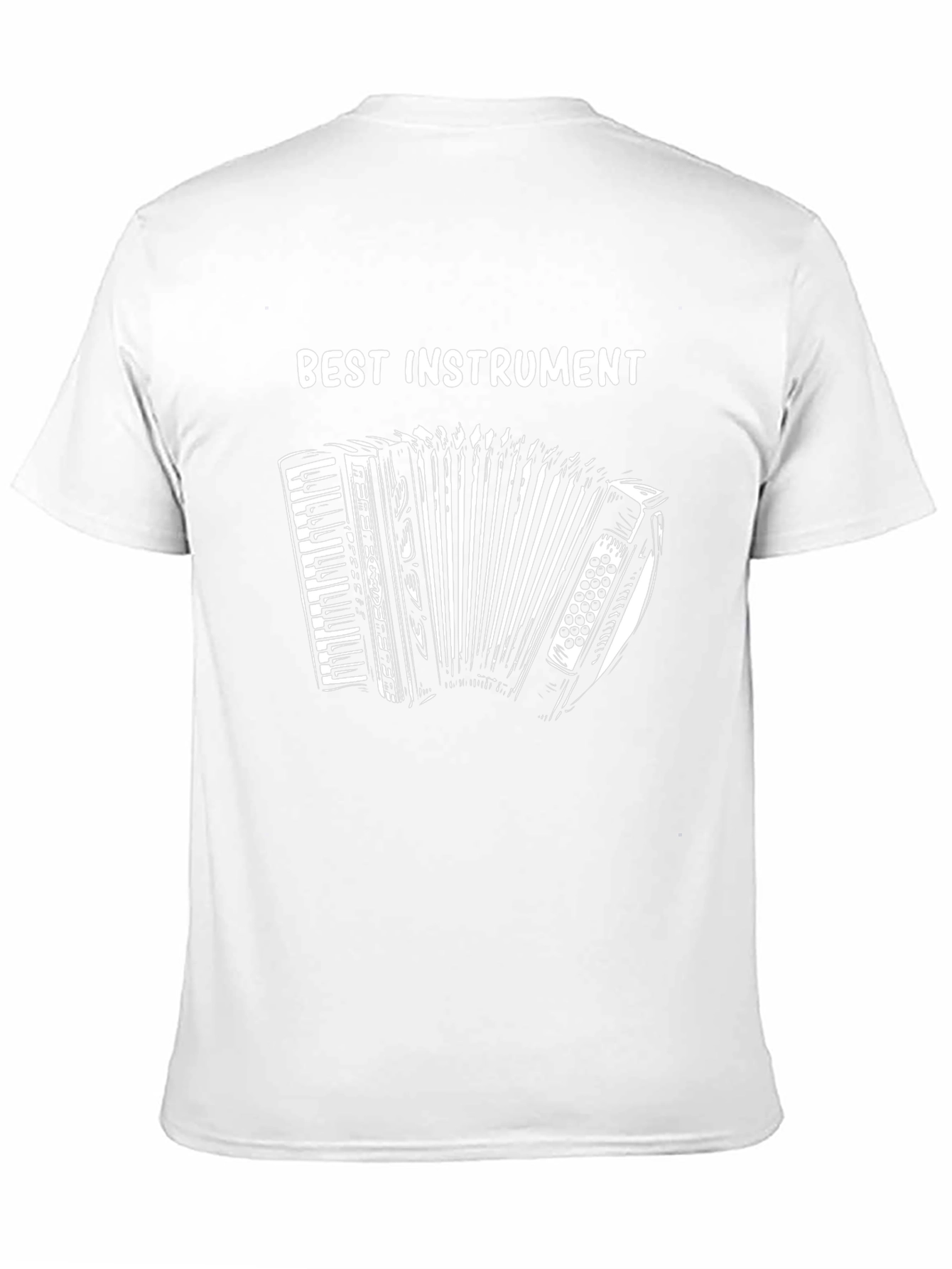 Best Instrument Accordion Graphic T-Shirt