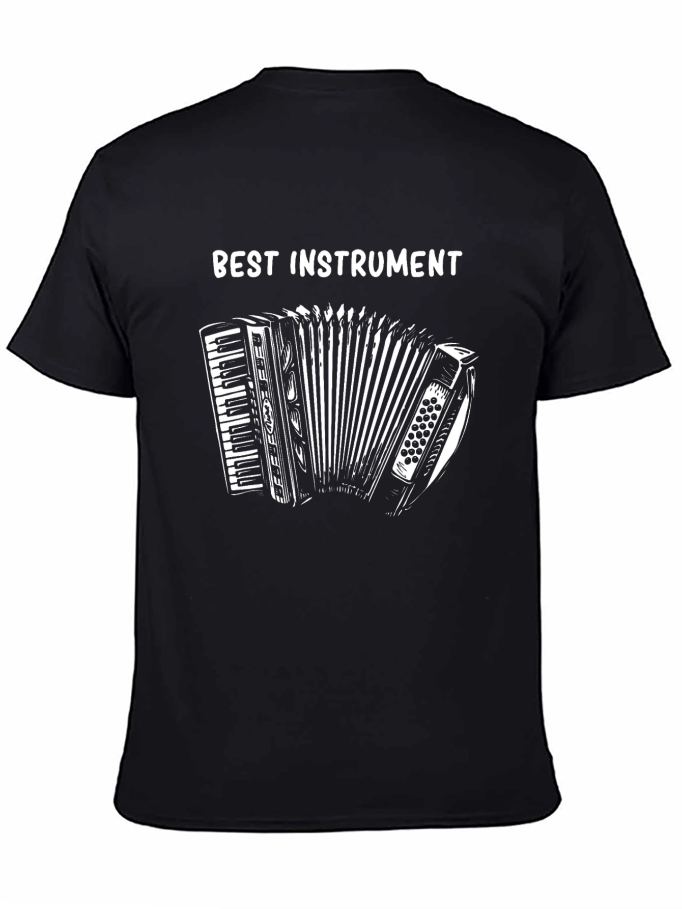 Best Instrument Accordion Graphic T-Shirt