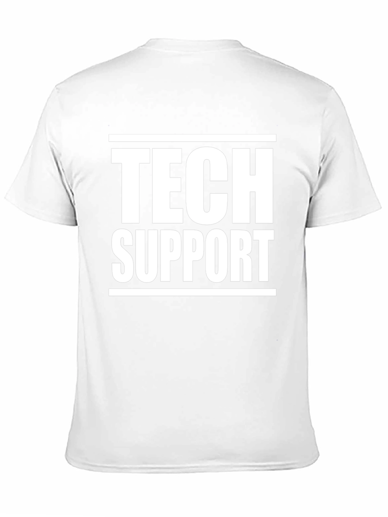 Tech Support Black T-Shirt