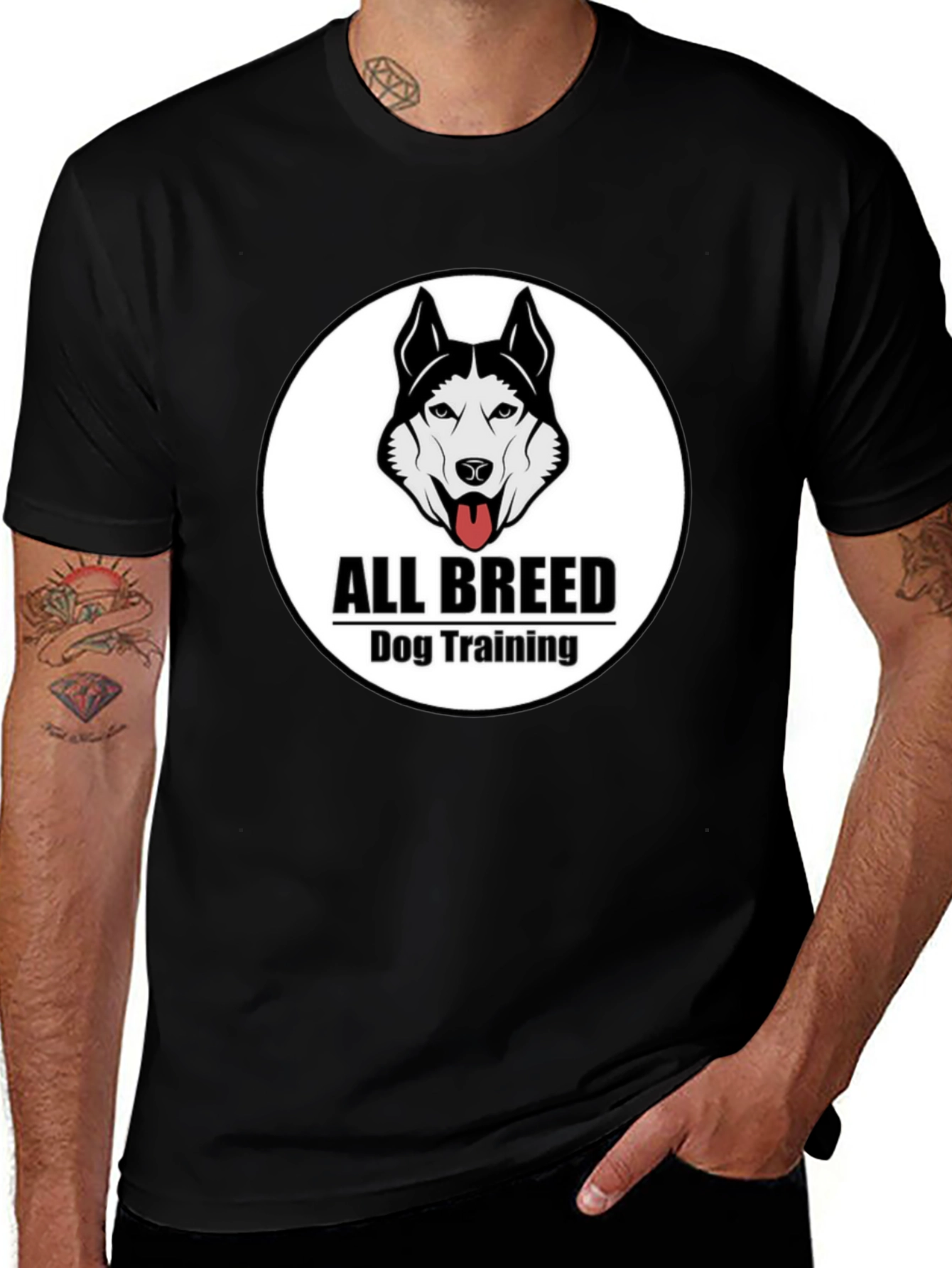 All Breed Dog Training Black T-Shirt