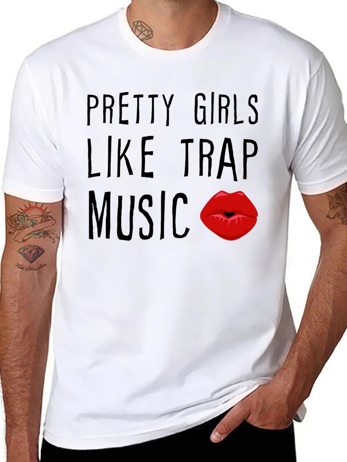 Pretty Girls Like Trap Music T-Shirt
