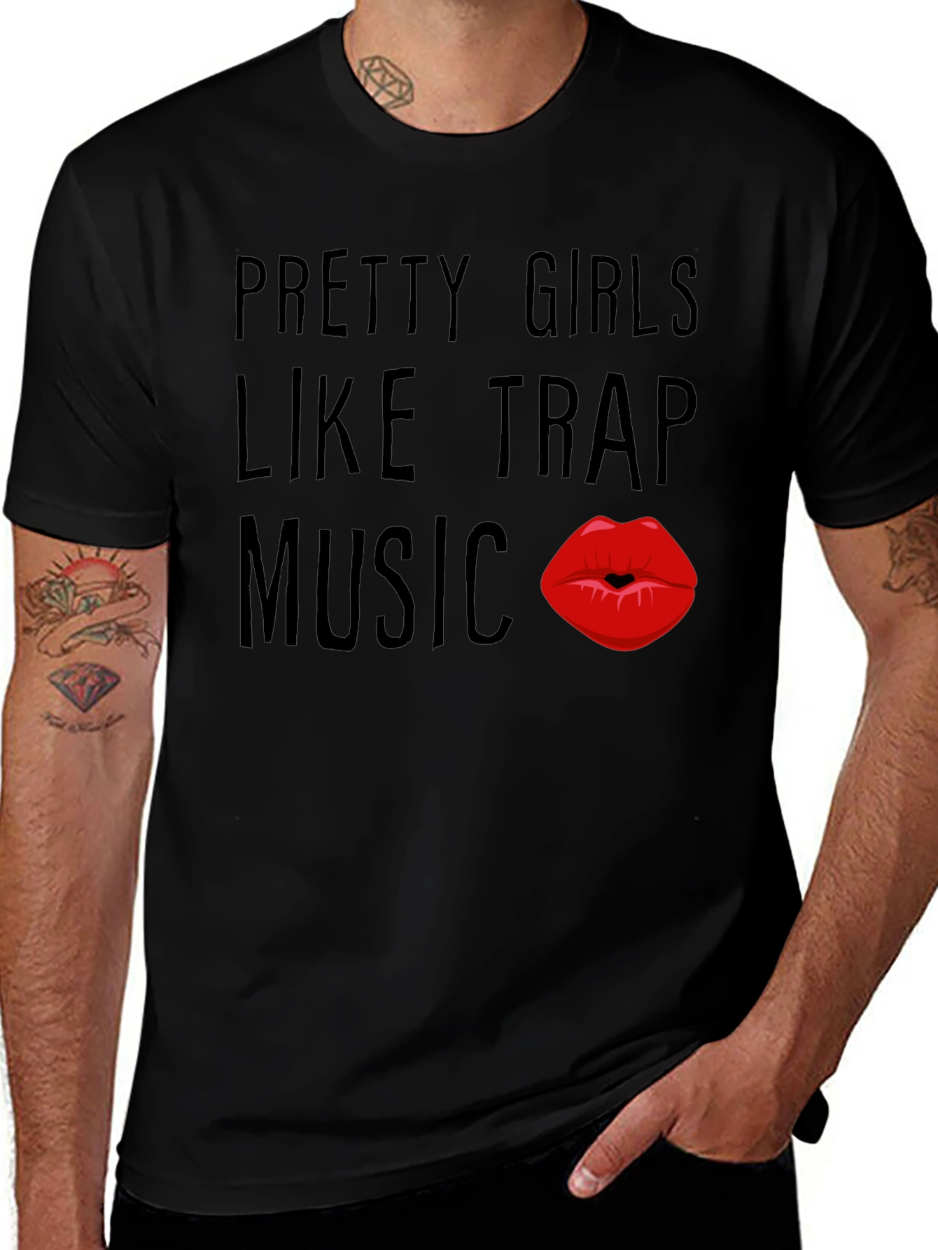 Pretty Girls Like Trap Music T-Shirt
