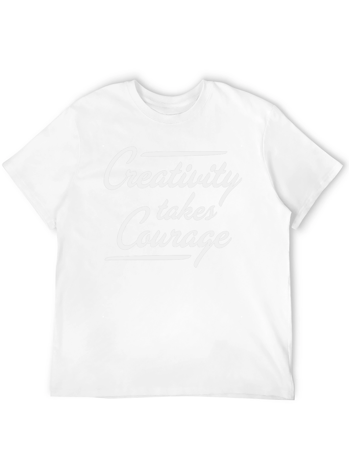 Creativity Takes Courage Black Graphic Tee