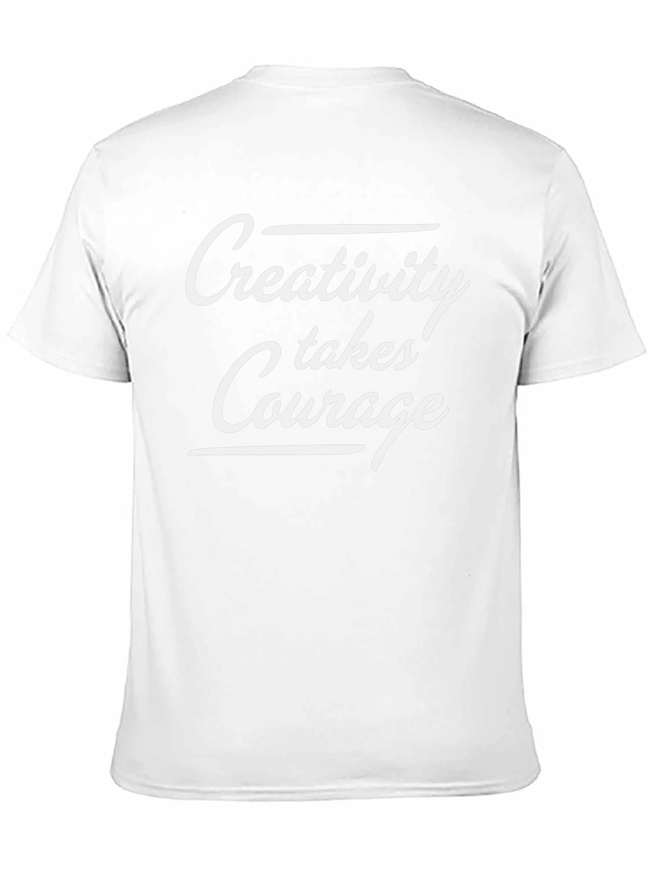 Creativity Takes Courage Black Graphic Tee