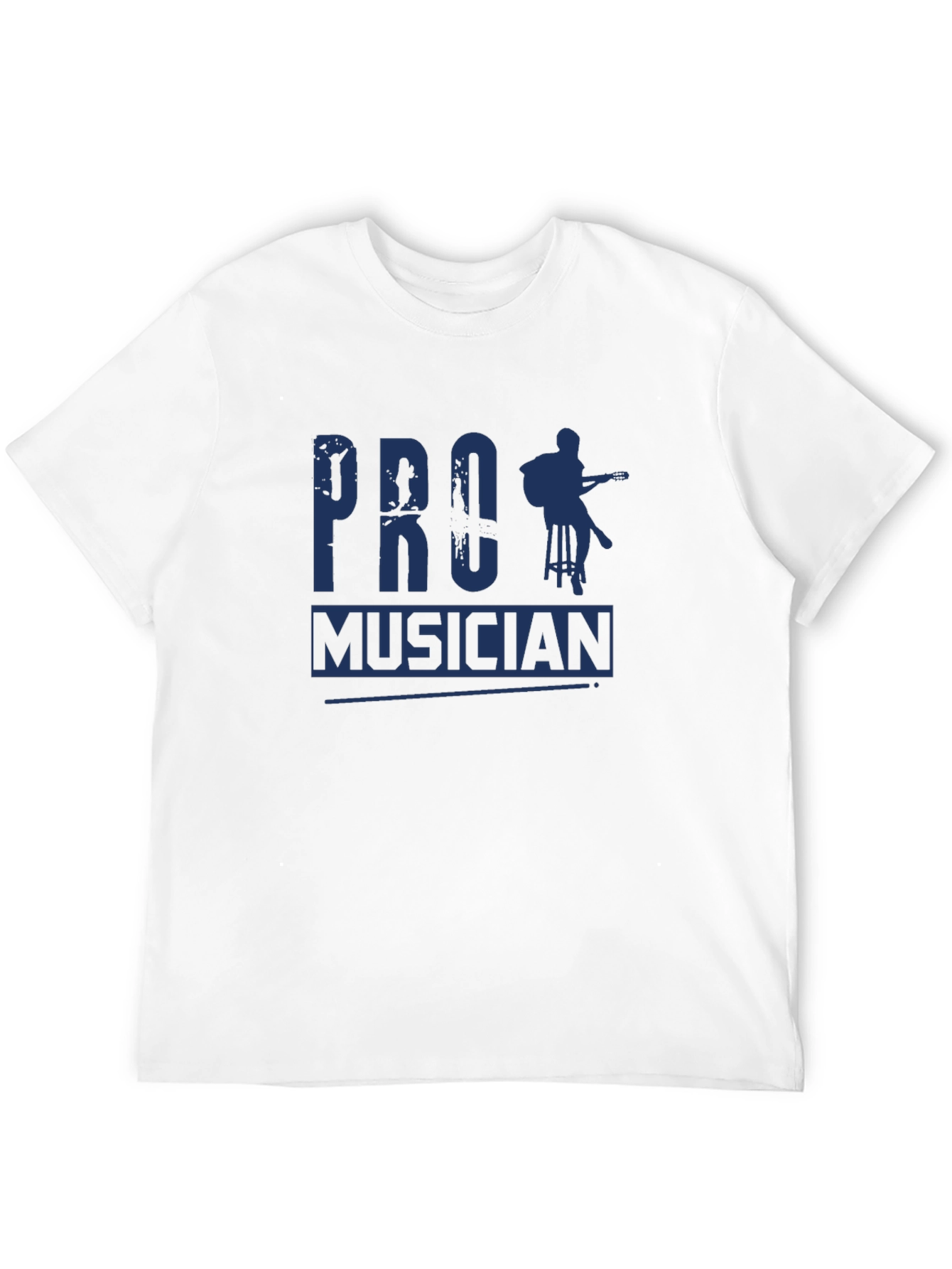Pro Musician Graphic Tee - Black Casual T-Shirt