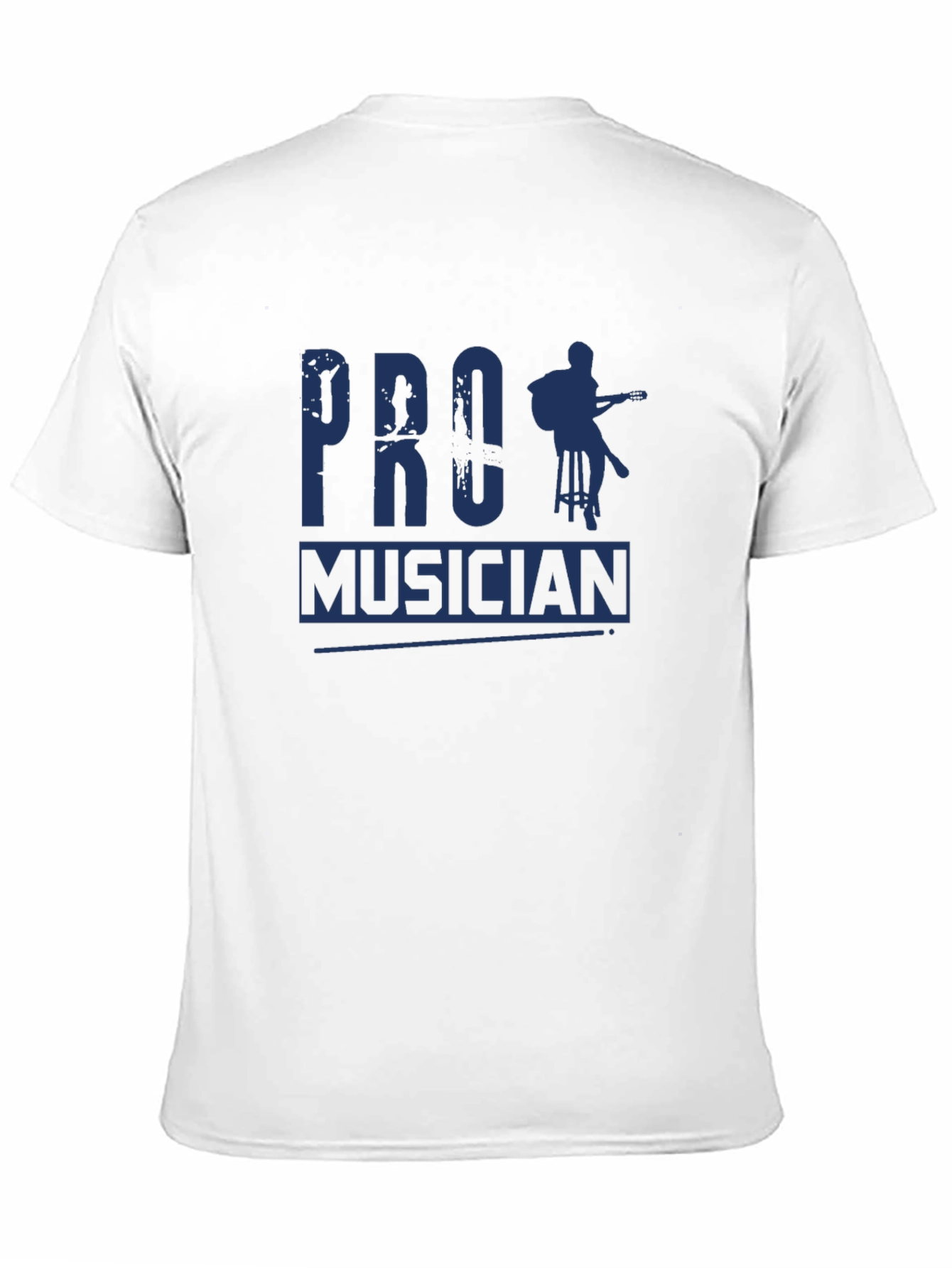 Pro Musician Graphic Tee - Black Casual T-Shirt