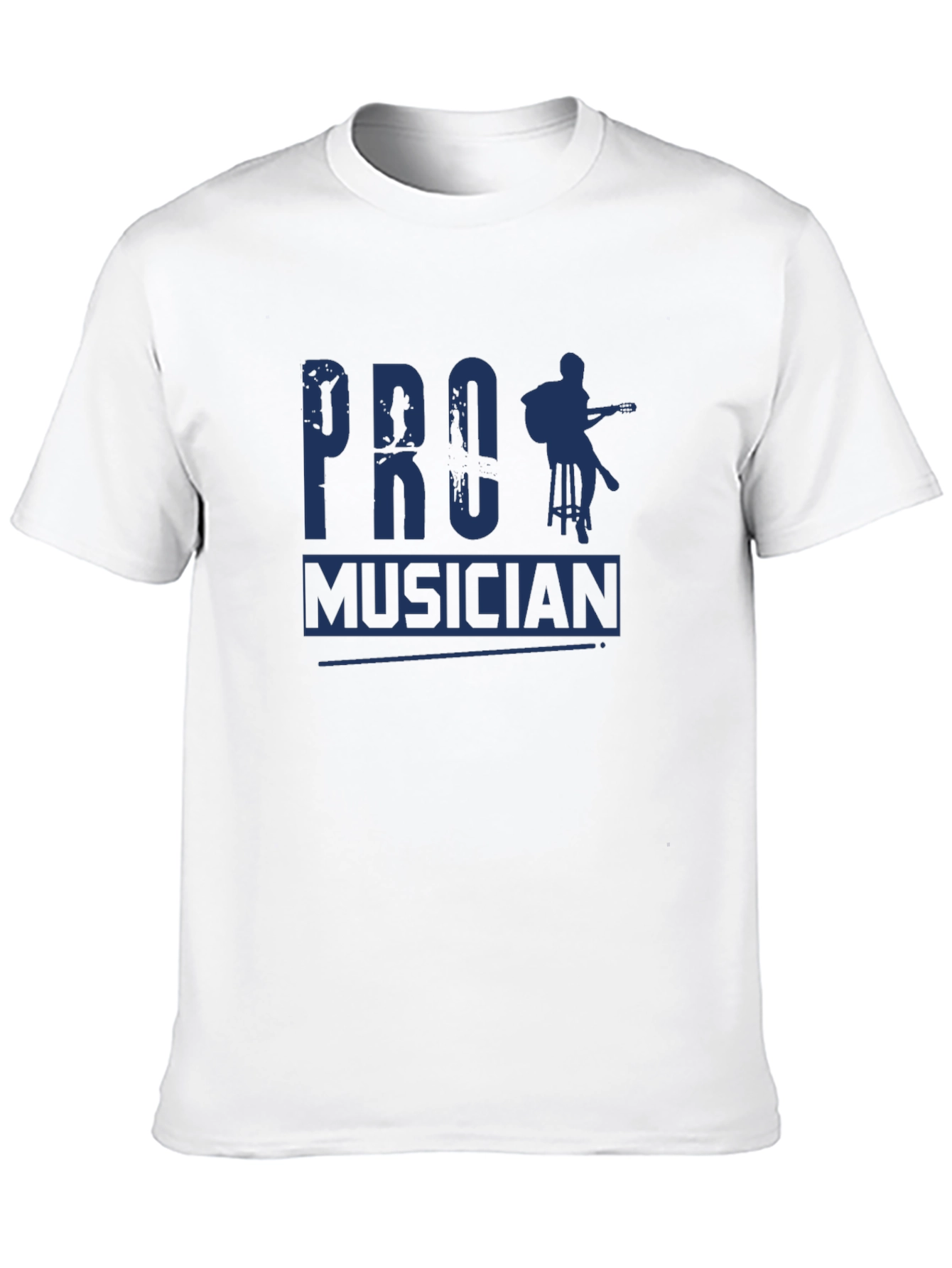 Pro Musician Graphic Tee - Black Casual T-Shirt