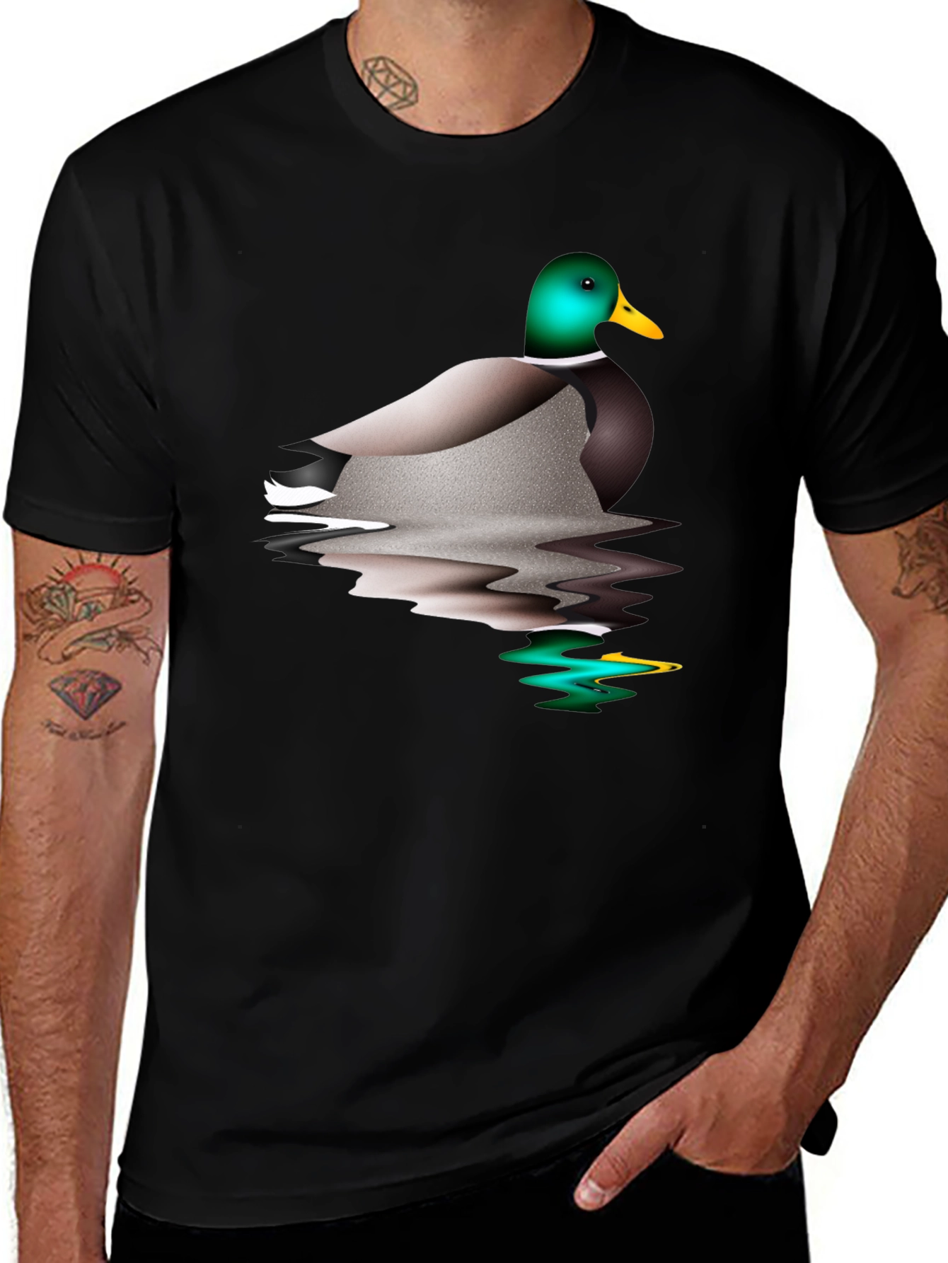 Mallard Duck Graphic T-Shirt