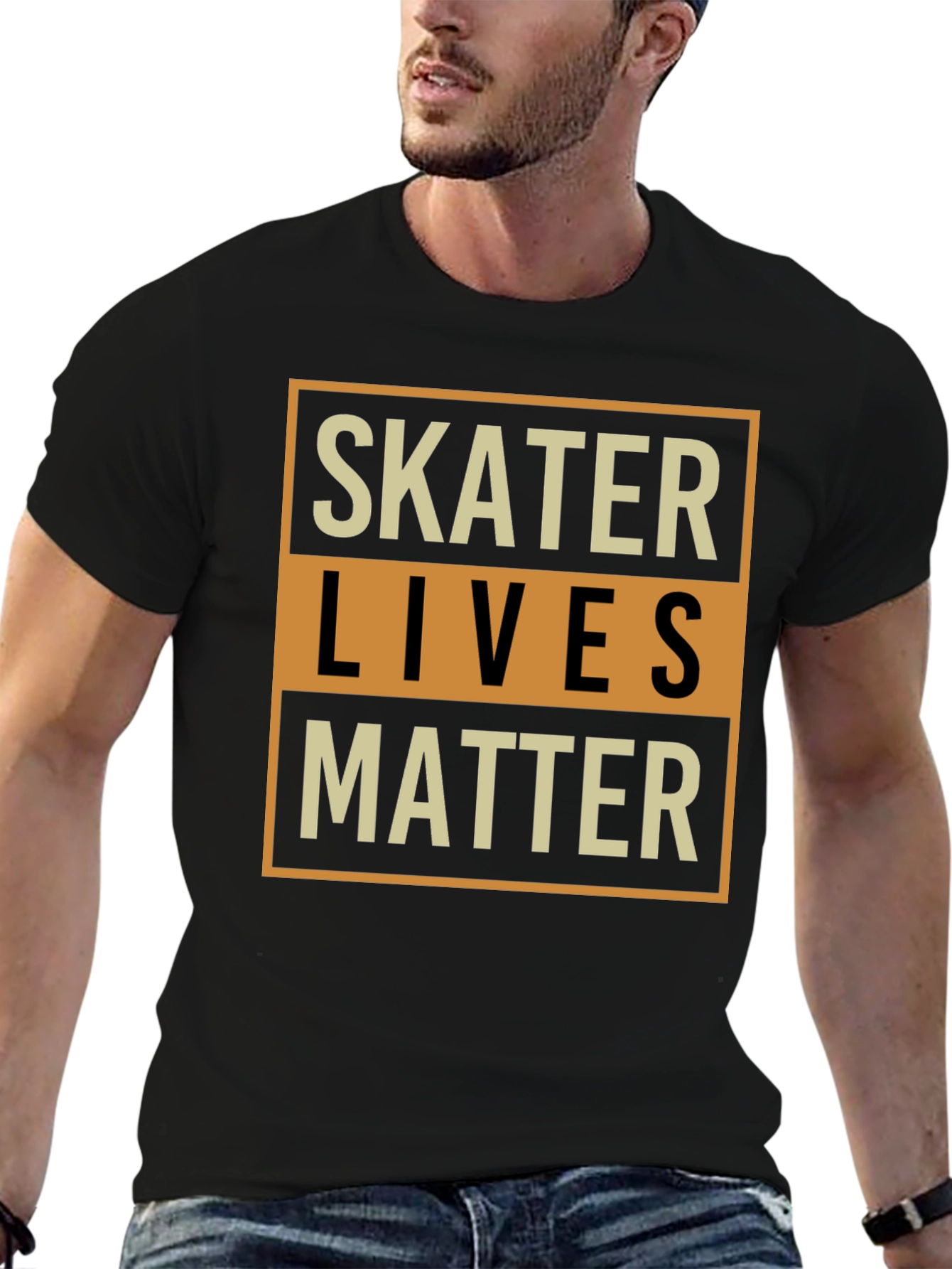 Skater Lives Matter Graphic T-Shirt