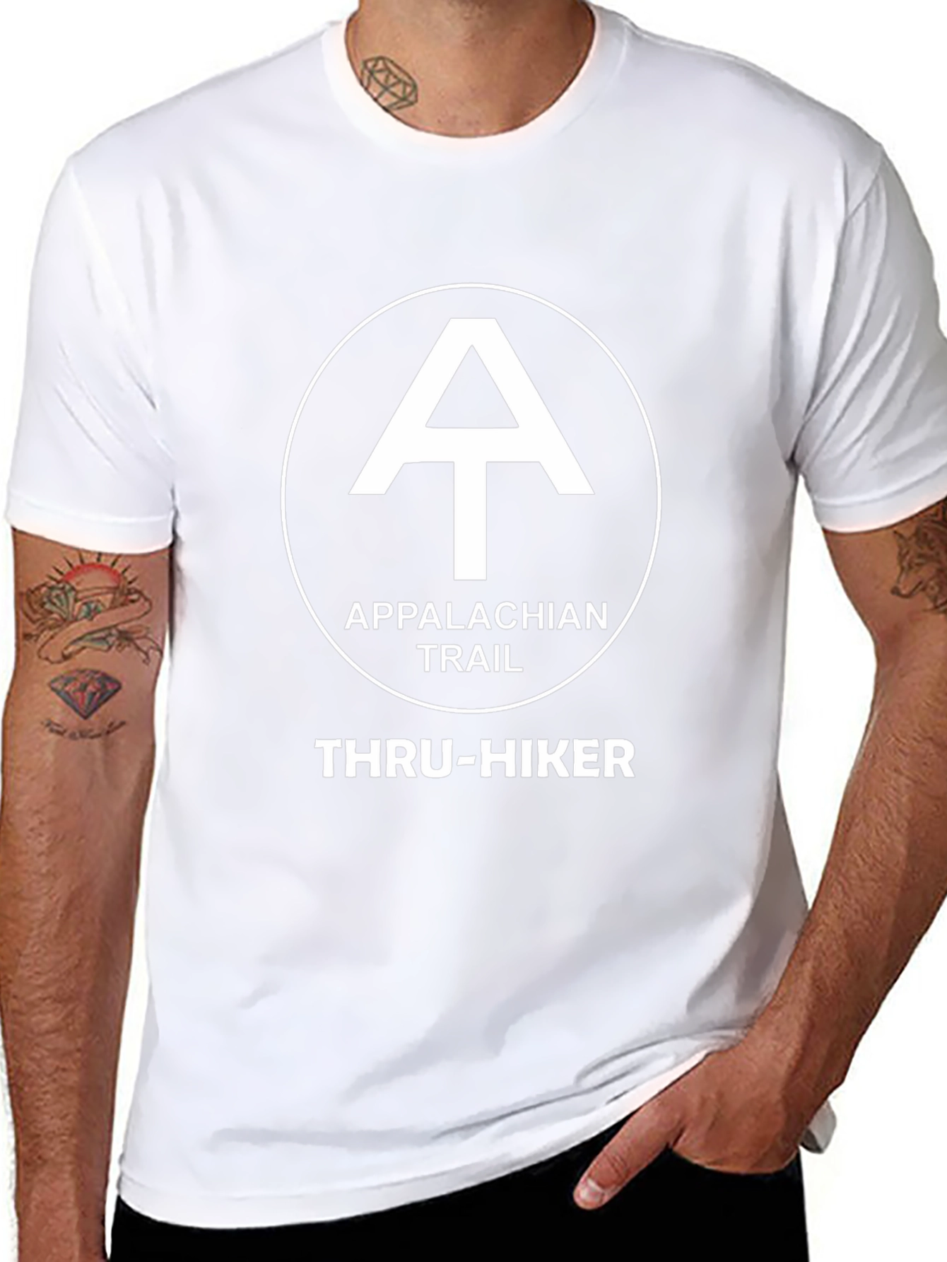 Appalachian Trail Thru-Hiker Black T-Shirt