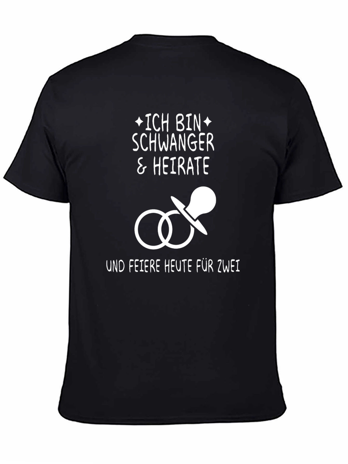 Ich Bin Schwanger Wedding T-Shirt