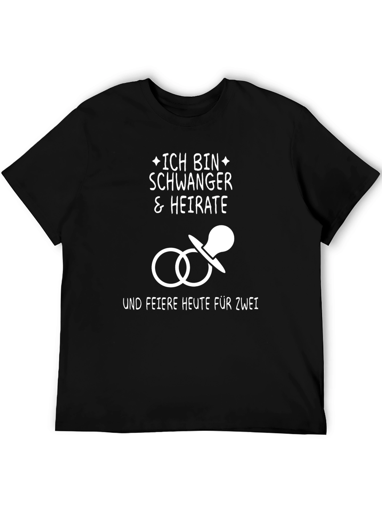 Ich Bin Schwanger Wedding T-Shirt