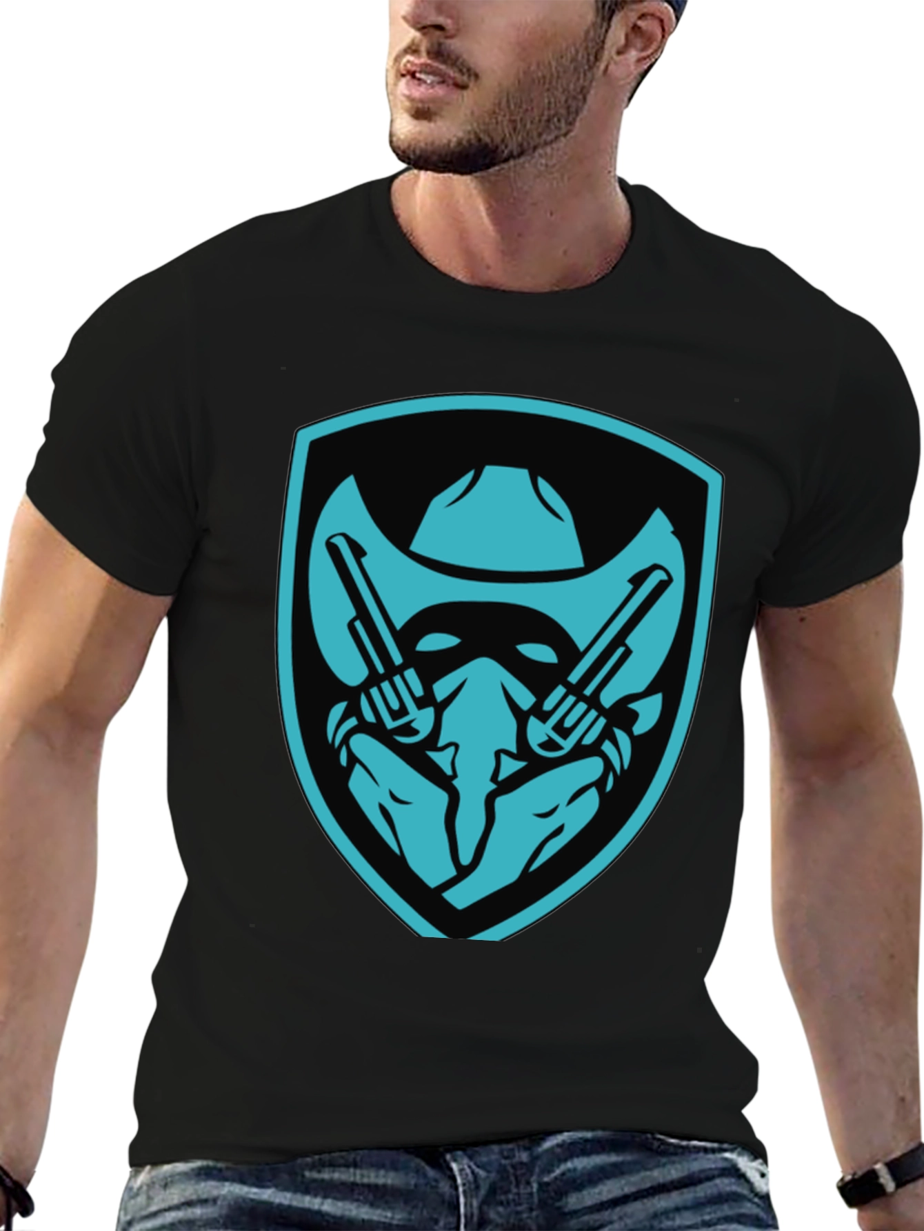 Cowboy Gunslinger Graphic T-Shirt