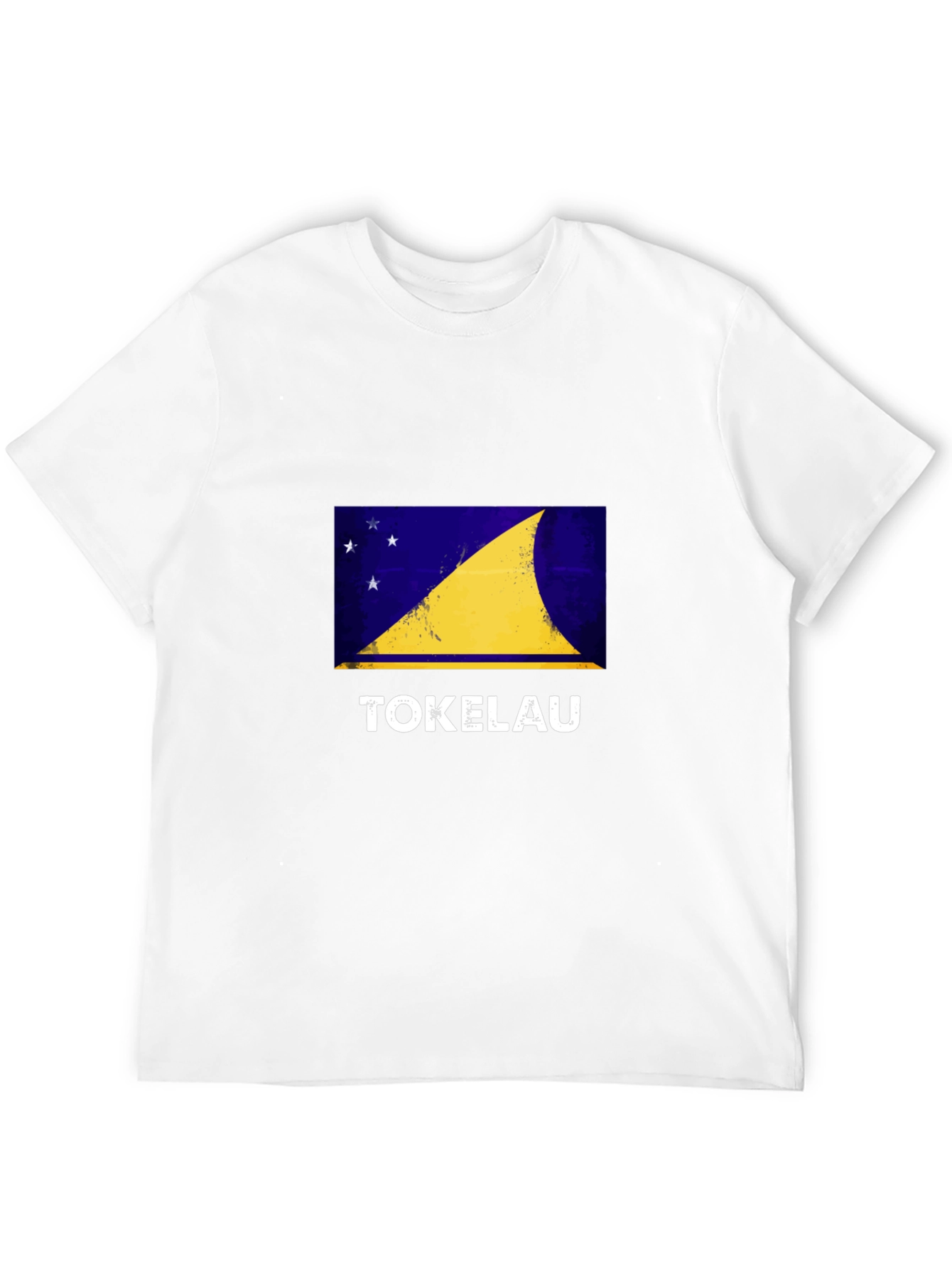 Tokelau Flag Graphic Tee - Black