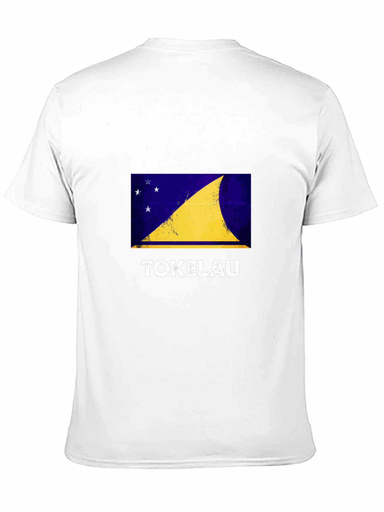Tokelau Flag Graphic Tee - Black